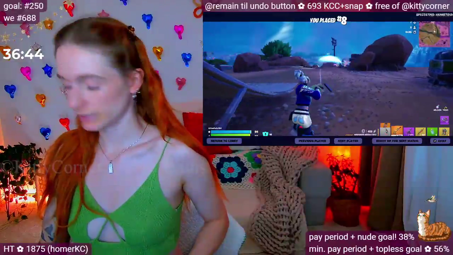 Gallery image thumbnail from KittyCorner's myfreecams stream on, 06/16/2026, 02:54 image 6 of 20