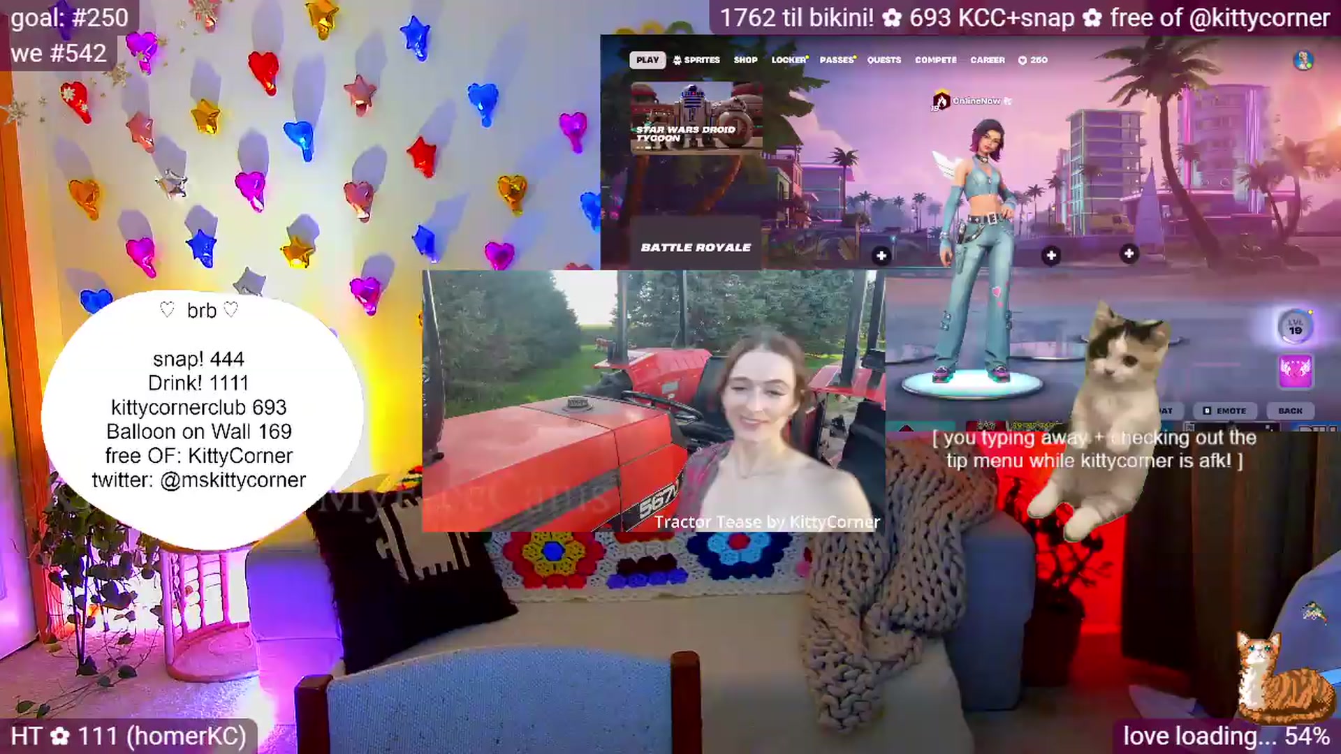 Gallery image thumbnail from KittyCorner's myfreecams stream on, 06/19/2026, 03:51 image 8 of 20