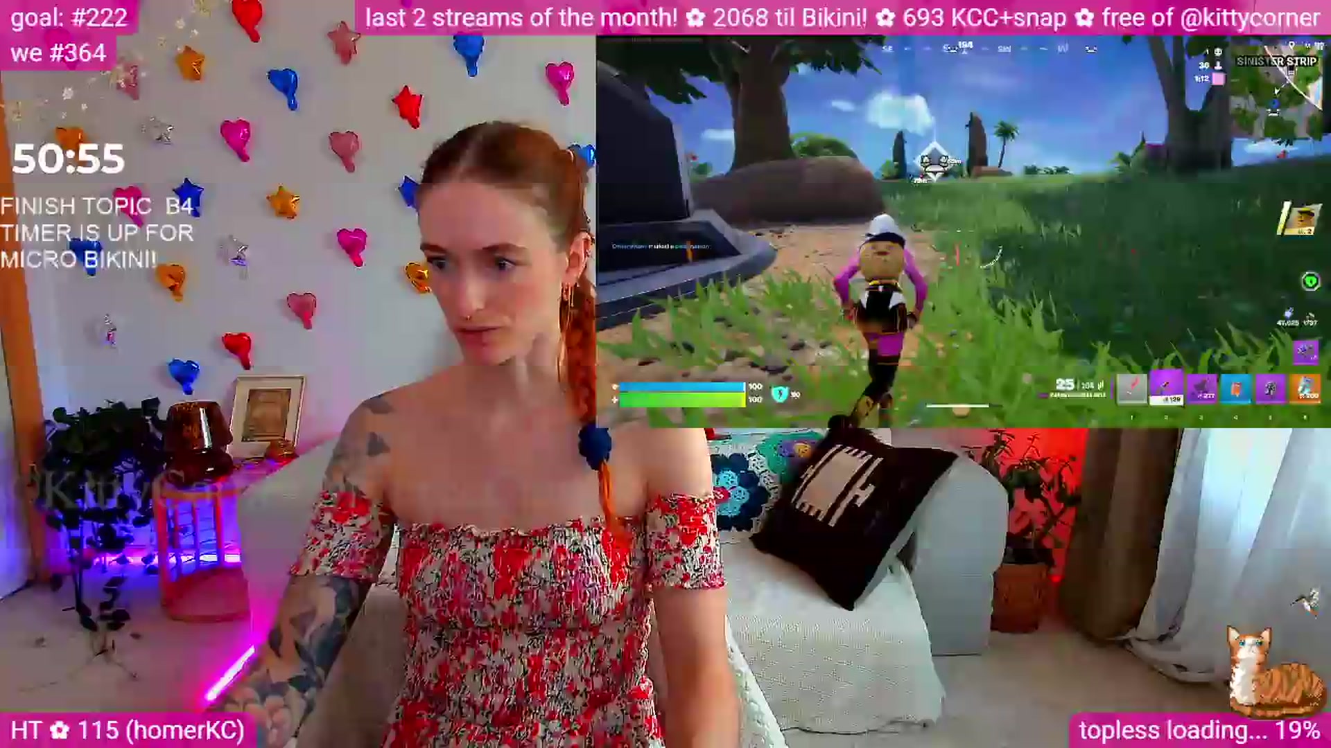 Gallery image thumbnail from KittyCorner's myfreecams stream on, 06/25/2026, 19:09 image 3 of 20
