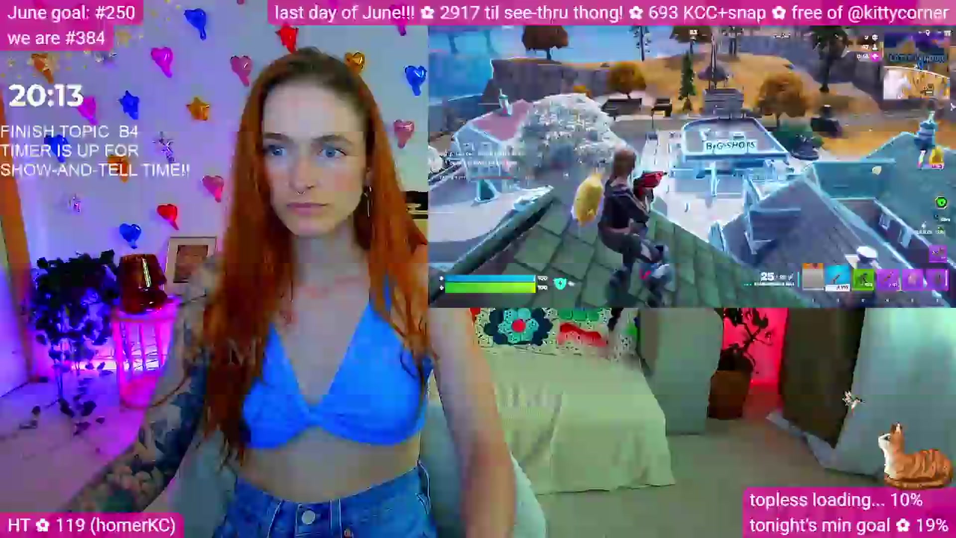 Gallery image thumbnail from KittyCorner's myfreecams stream on, 07/01/2026, 01:38 image 18 of 20