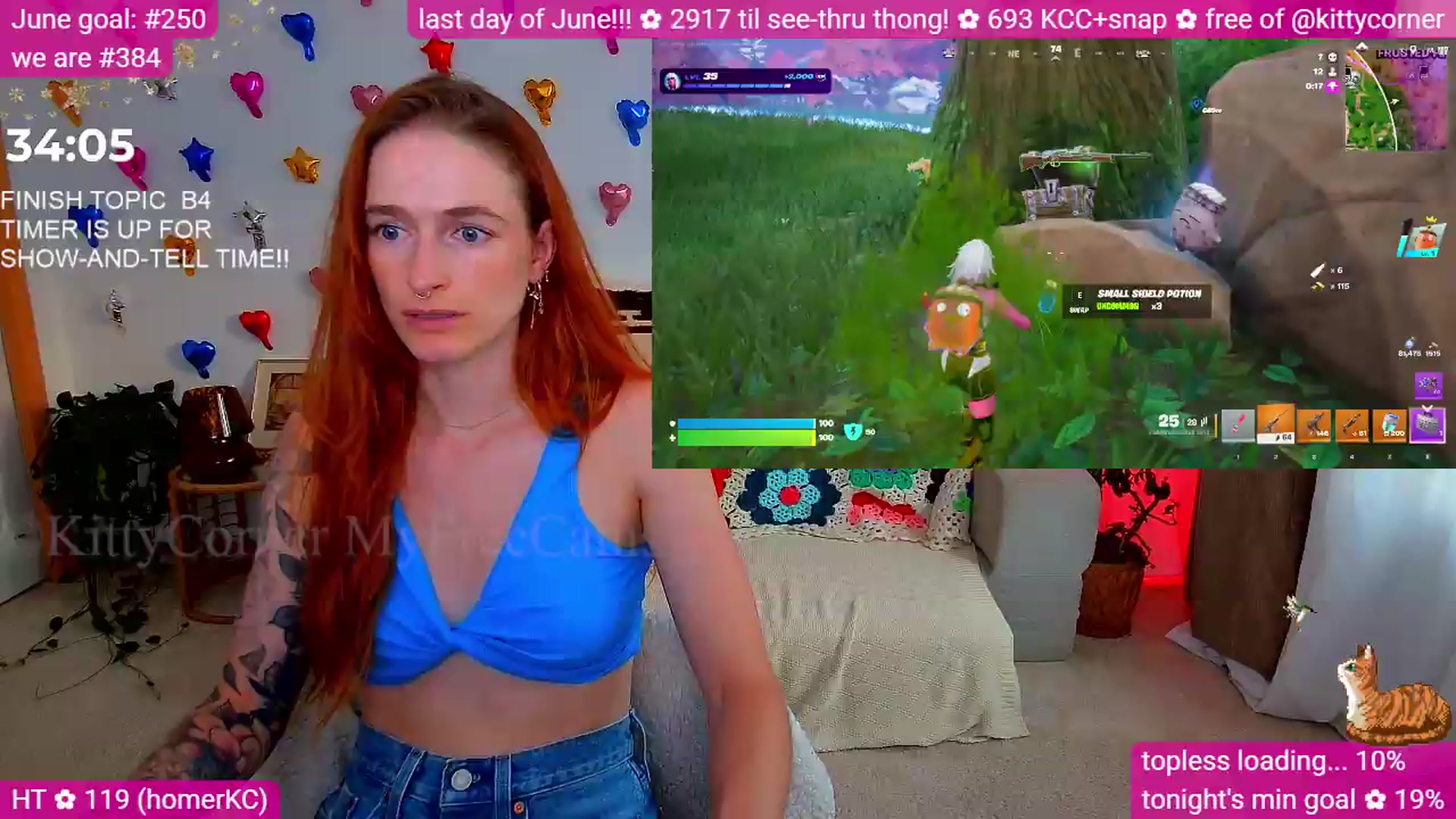 Gallery image thumbnail from KittyCorner's myfreecams stream on, 07/01/2026, 01:38 image 10 of 20