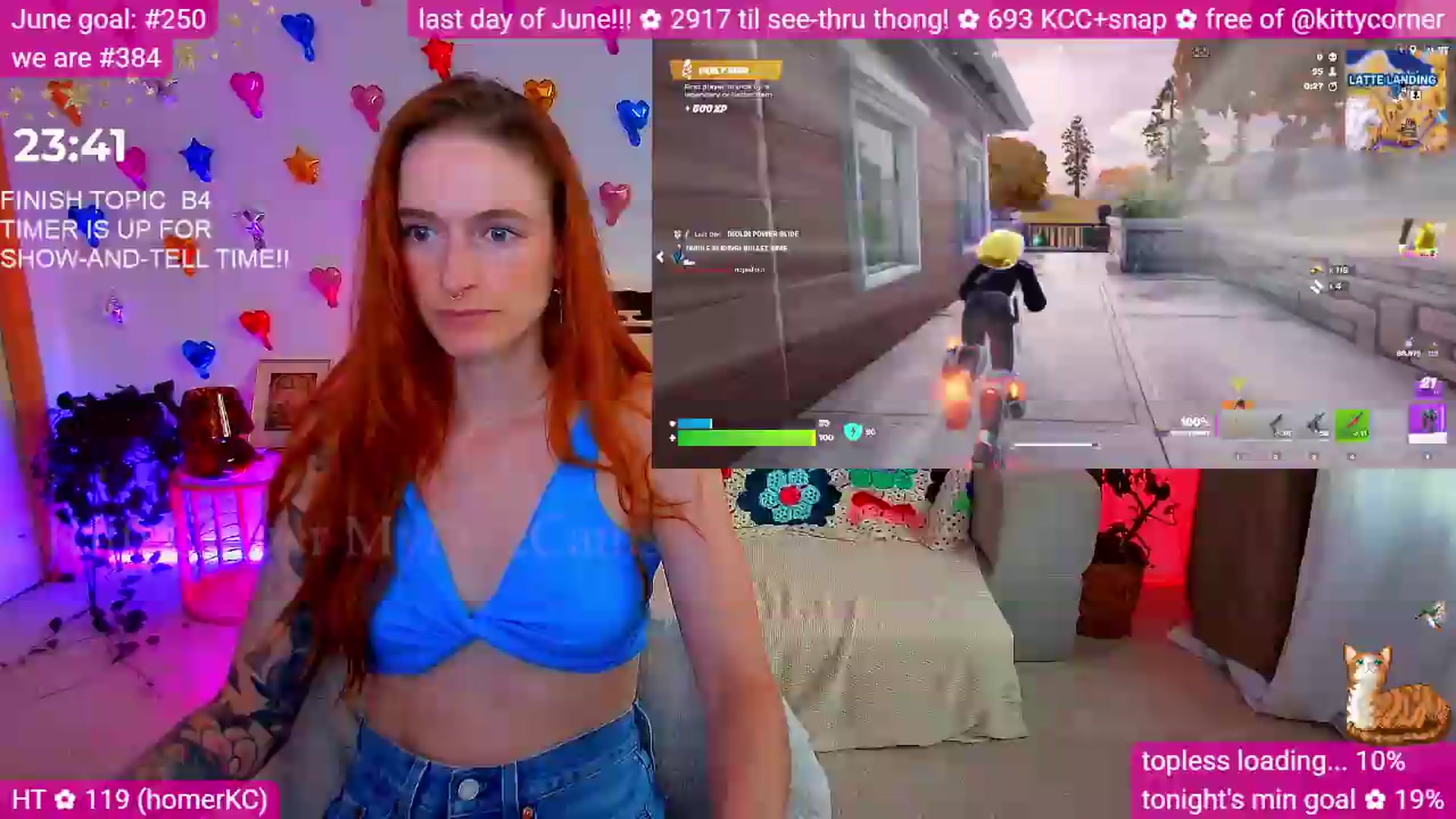 Gallery image thumbnail from KittyCorner's myfreecams stream on, 07/01/2026, 01:38 image 16 of 20