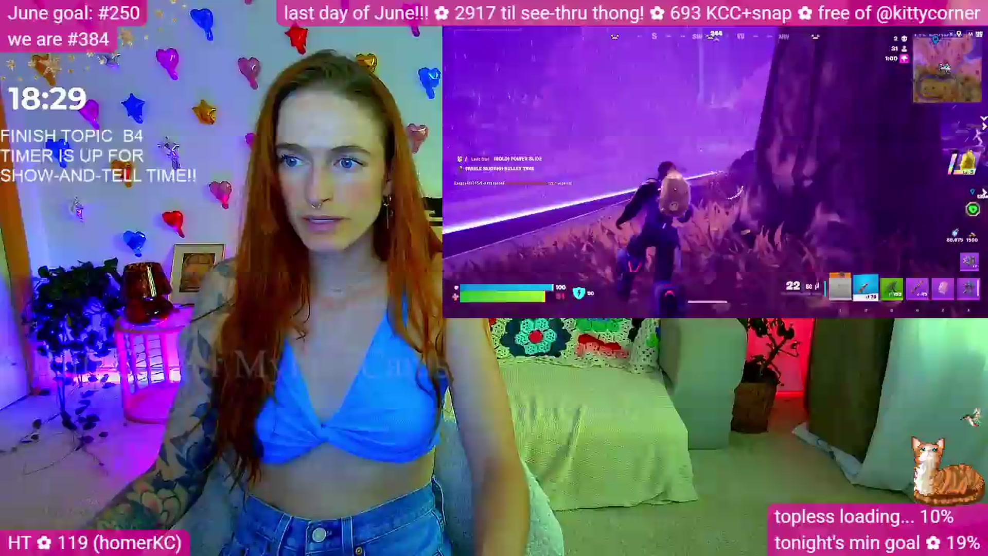 Gallery image thumbnail from KittyCorner's myfreecams stream on, 07/01/2026, 01:38 image 19 of 20