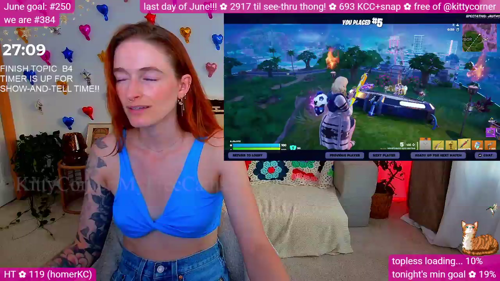 Gallery image thumbnail from KittyCorner's myfreecams stream on, 07/01/2026, 01:38 image 14 of 20