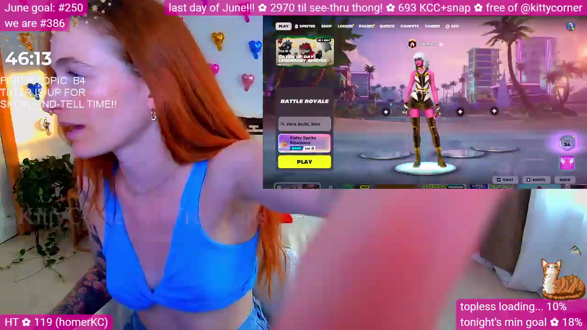 Gallery image thumbnail from KittyCorner's myfreecams stream on, 07/01/2026, 01:38 image 3 of 20