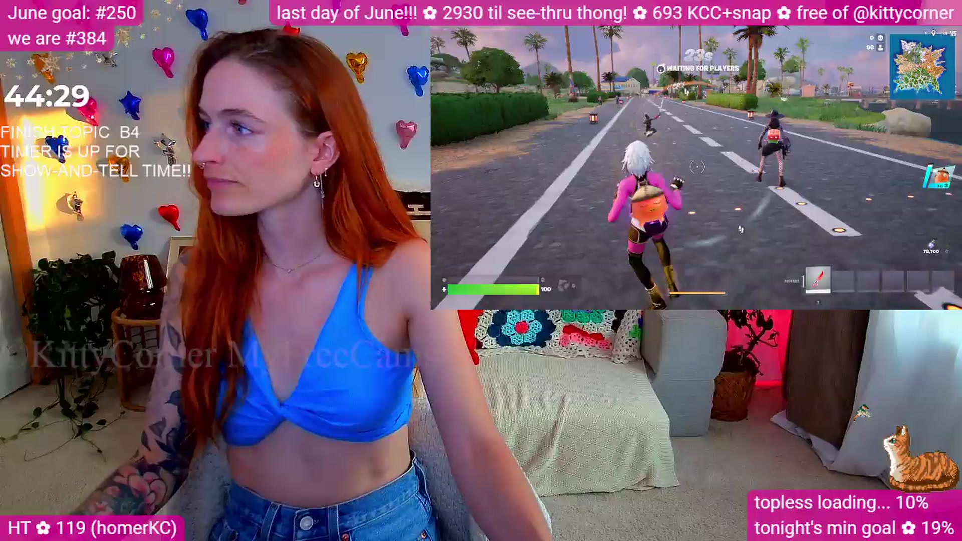 Gallery image thumbnail from KittyCorner's myfreecams stream on, 07/01/2026, 01:38 image 4 of 20