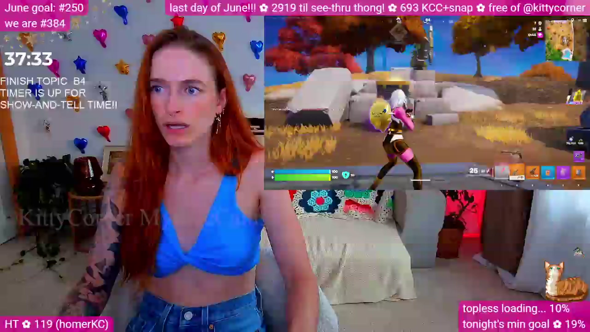 Gallery image thumbnail from KittyCorner's myfreecams stream on, 07/01/2026, 01:38 image 8 of 20