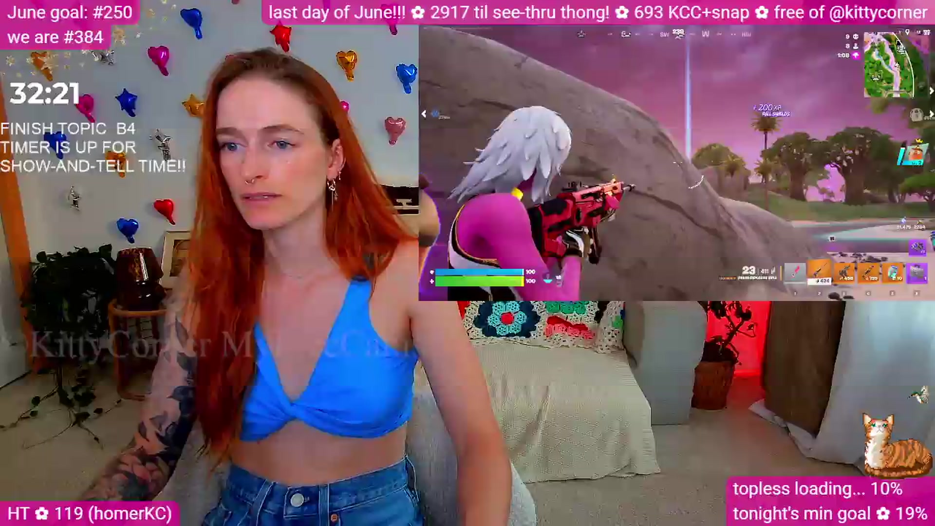 Gallery image thumbnail from KittyCorner's myfreecams stream on, 07/01/2026, 01:38 image 11 of 20