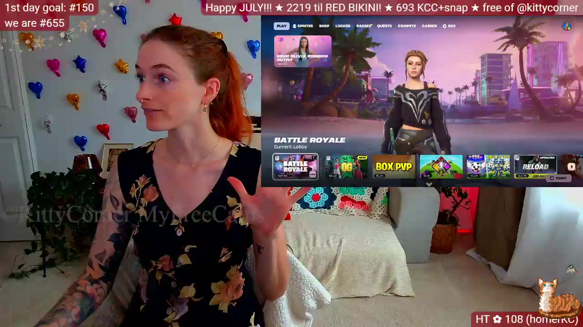 Gallery image thumbnail from KittyCorner's myfreecams stream on, 07/01/2026, 19:09 image 3 of 20