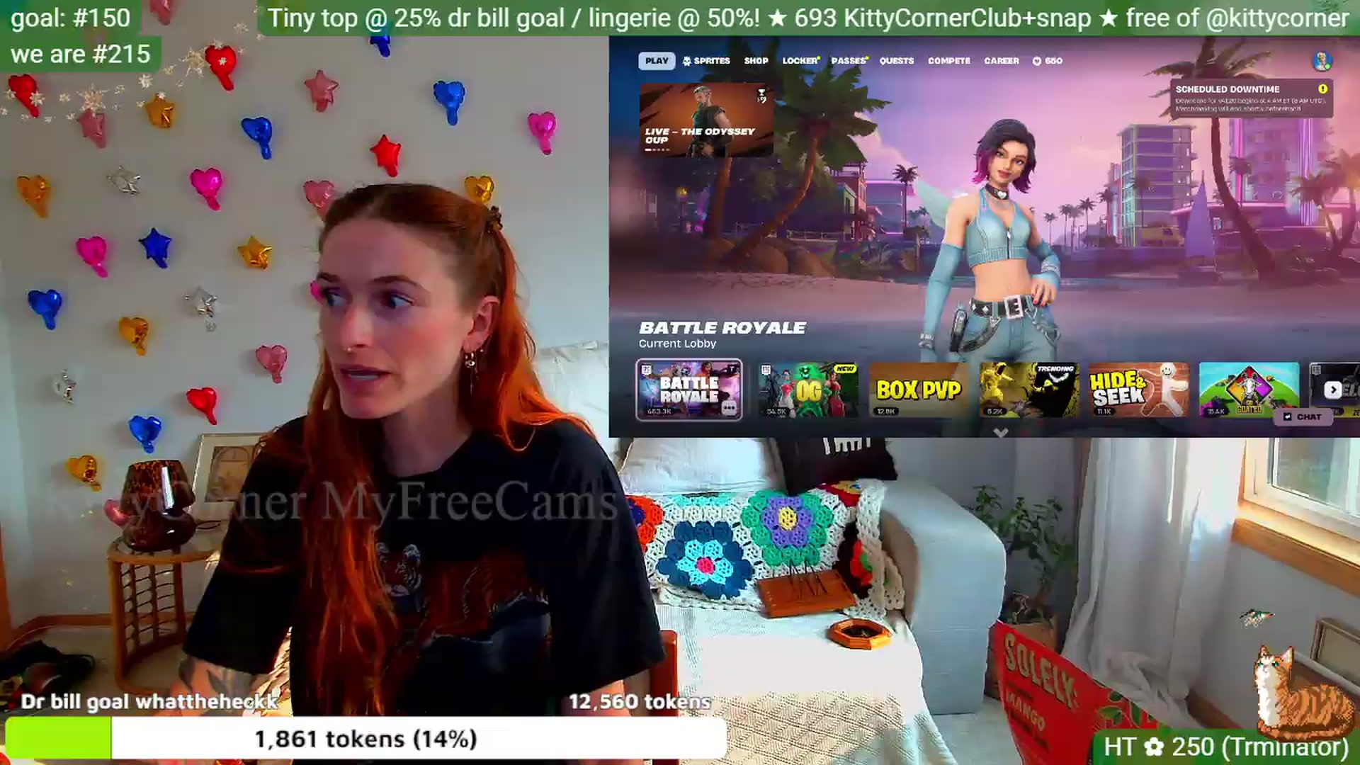 Gallery image thumbnail from KittyCorner's myfreecams stream on, 07/16/2026, 24:34 image 4 of 20