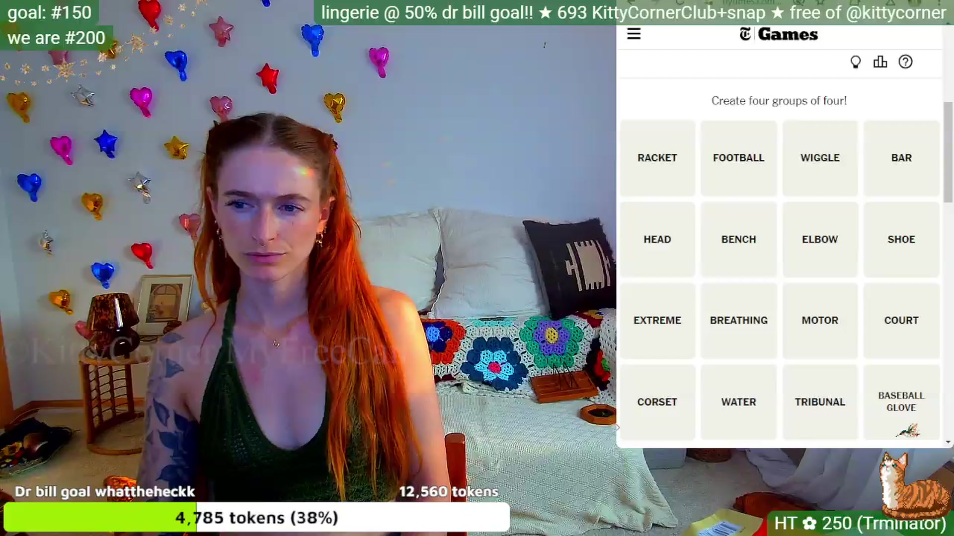 Gallery image thumbnail from KittyCorner's myfreecams stream on, 07/16/2026, 24:34 image 16 of 20