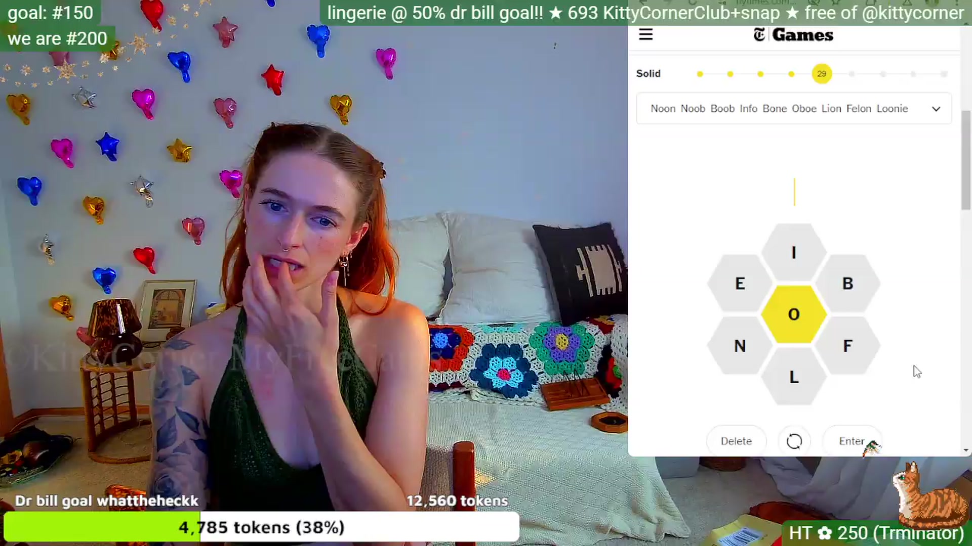 Gallery image thumbnail from KittyCorner's myfreecams stream on, 07/16/2026, 24:34 image 17 of 20