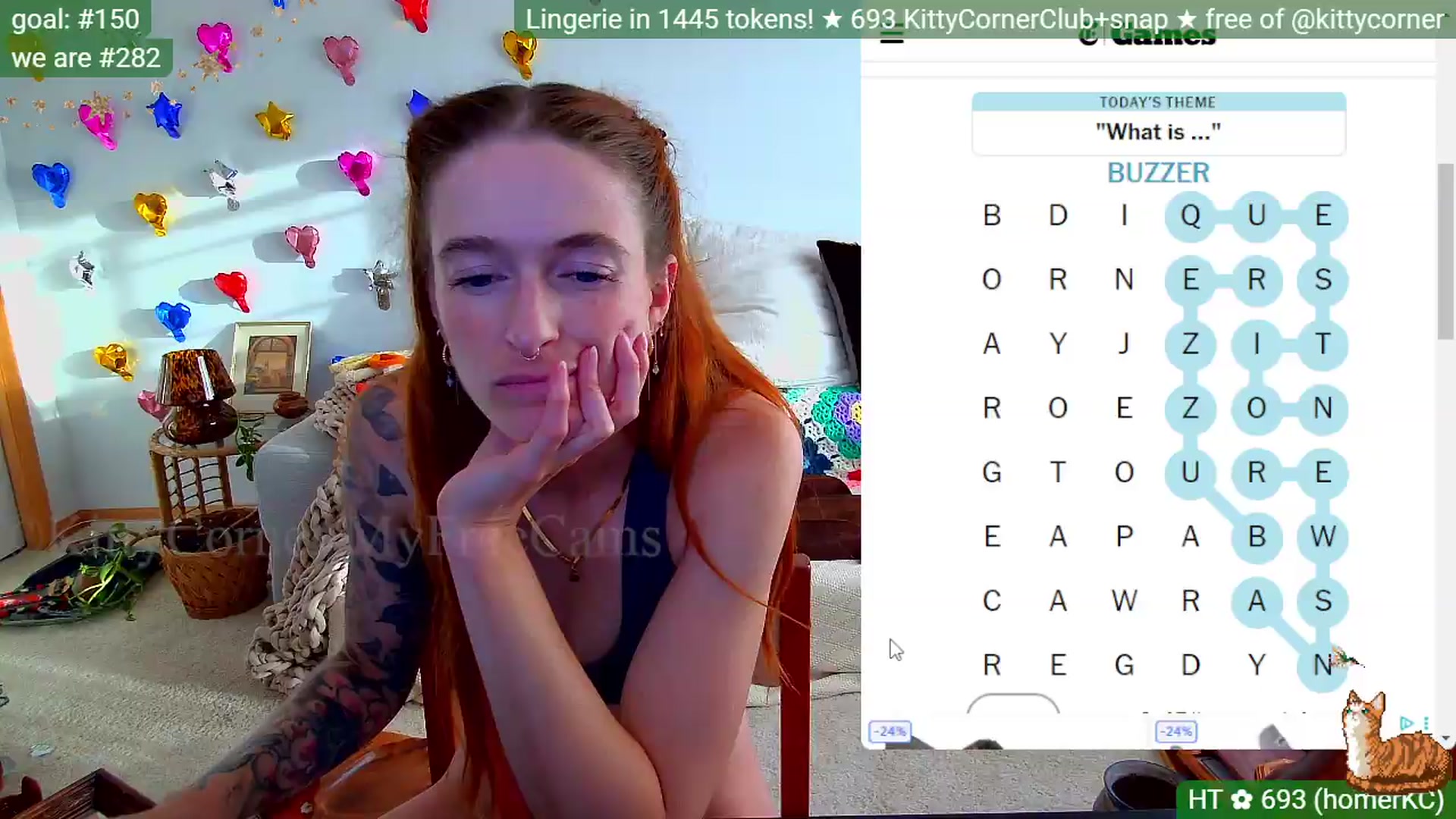 Gallery image thumbnail from KittyCorner's myfreecams stream on, 07/23/2026, 01:20 image 10 of 20