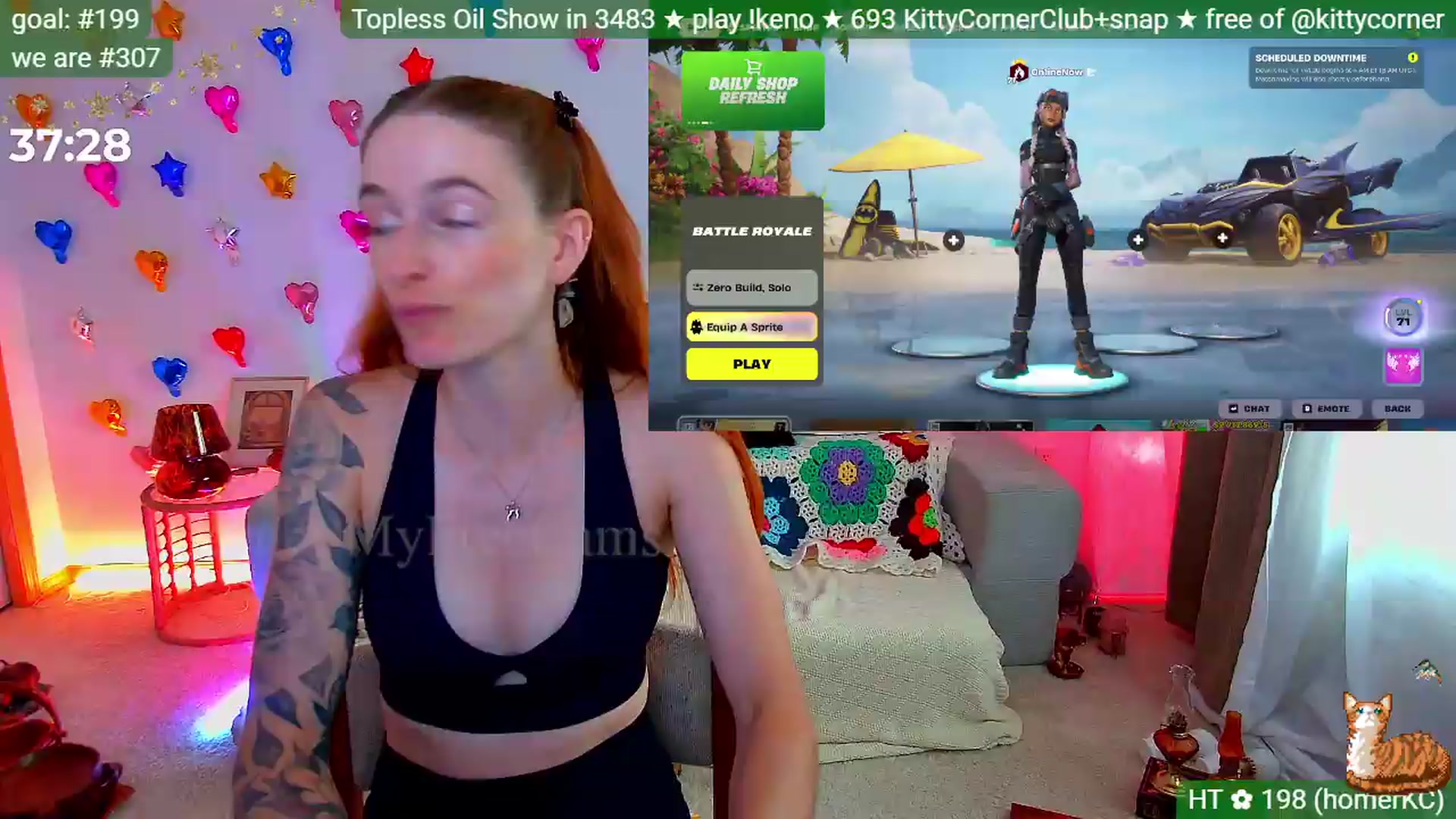 Gallery image thumbnail from KittyCorner's myfreecams stream on, 07/30/2026, 02:14 image 4 of 20