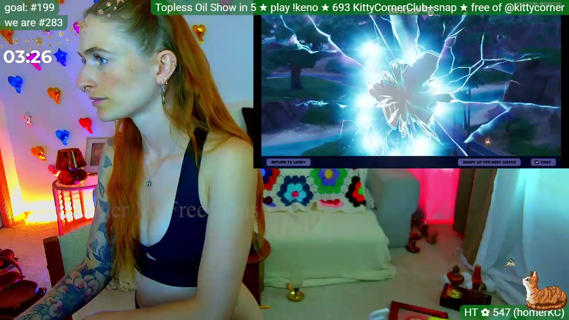 Gallery image thumbnail from KittyCorner's myfreecams stream on, 07/30/2026, 02:14 image 11 of 20