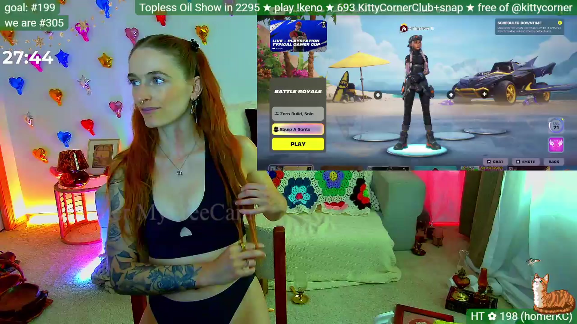 Gallery image thumbnail from KittyCorner's myfreecams stream on, 07/30/2026, 02:14 image 6 of 20