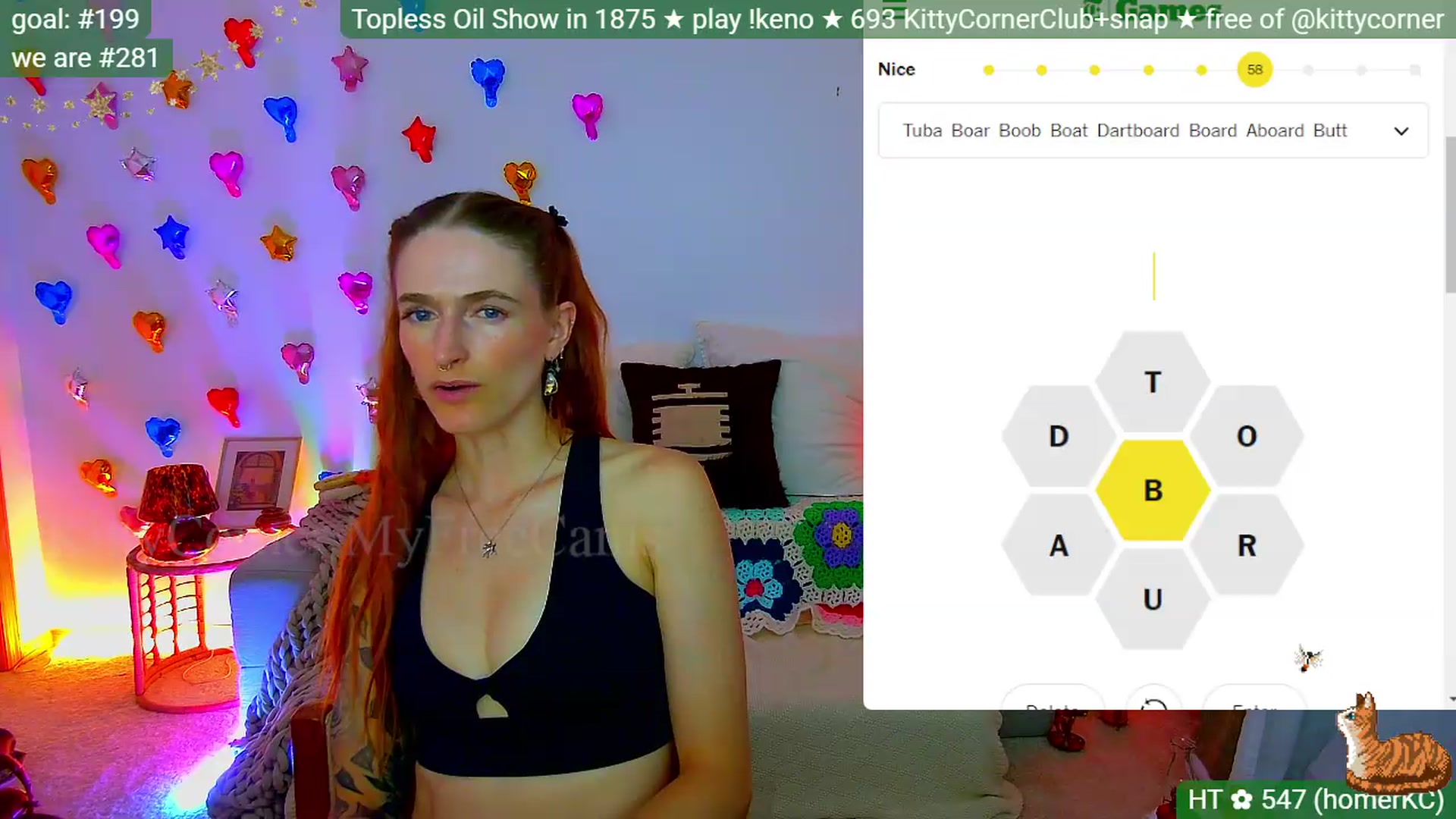 Gallery image thumbnail from KittyCorner's myfreecams stream on, 07/30/2026, 02:14 image 16 of 20