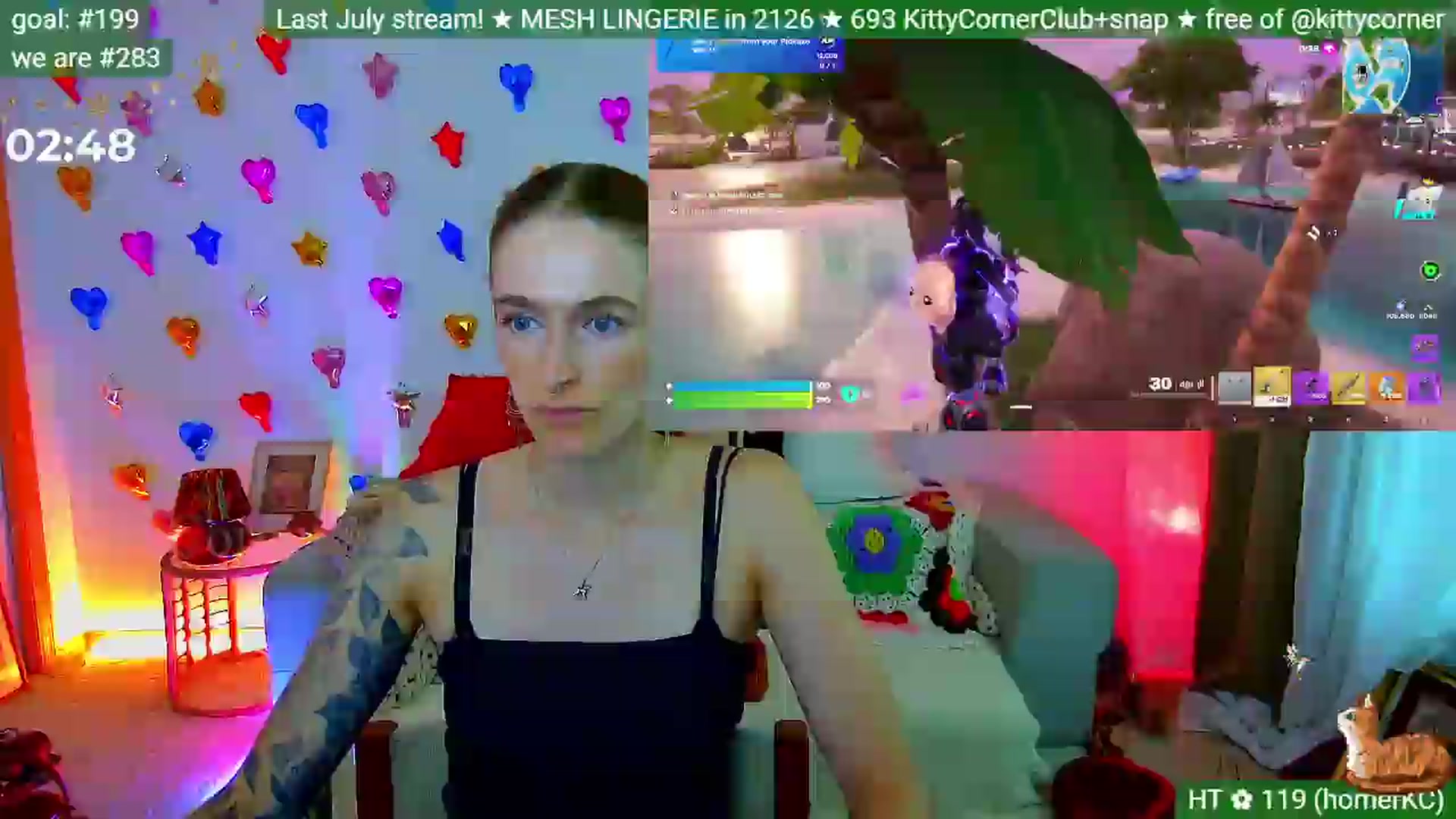 Gallery image thumbnail from KittyCorner's myfreecams stream on, 07/31/2026, 02:35 image 6 of 20
