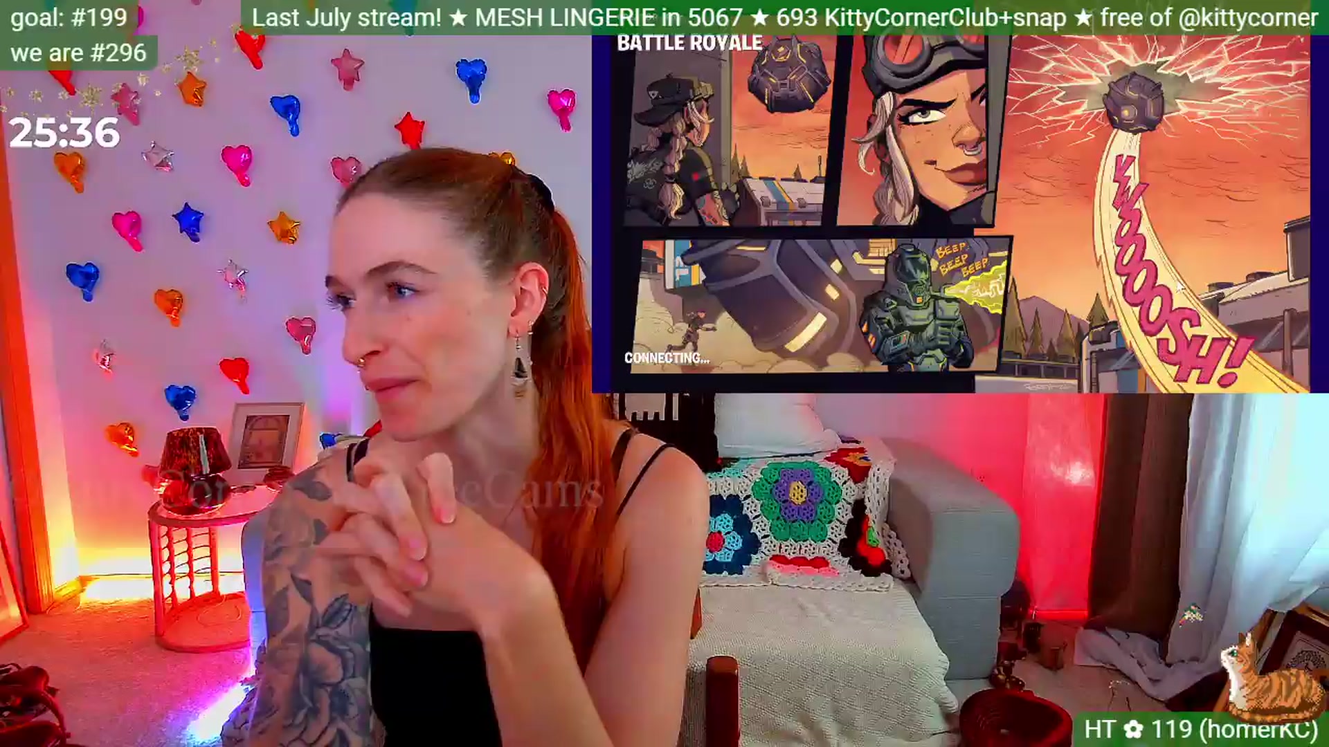 Gallery image thumbnail from KittyCorner's myfreecams stream on, 07/31/2026, 02:35 image 2 of 20
