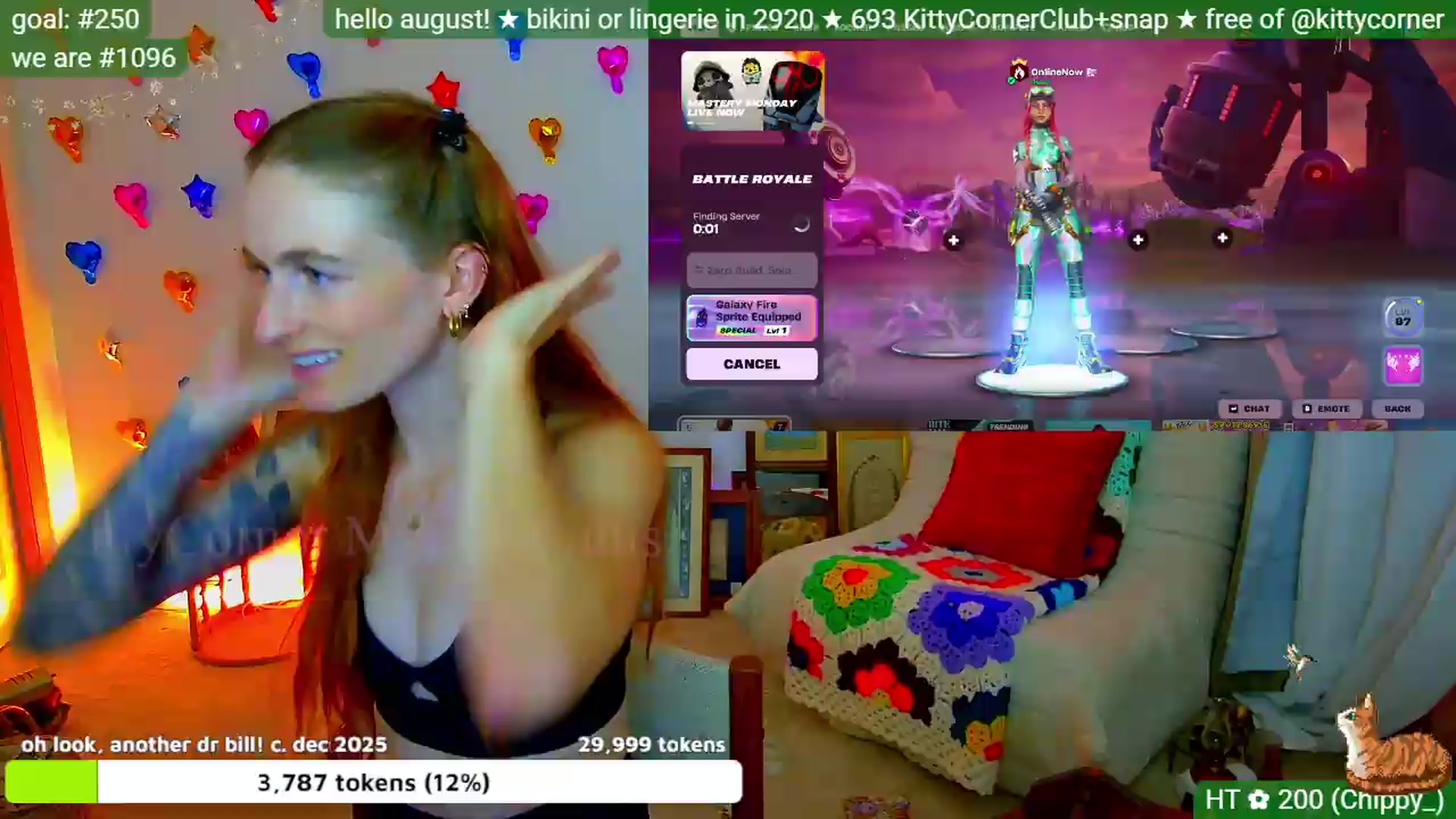 Gallery image thumbnail from KittyCorner's myfreecams stream on, 08/04/2026, 02:36 image 12 of 20