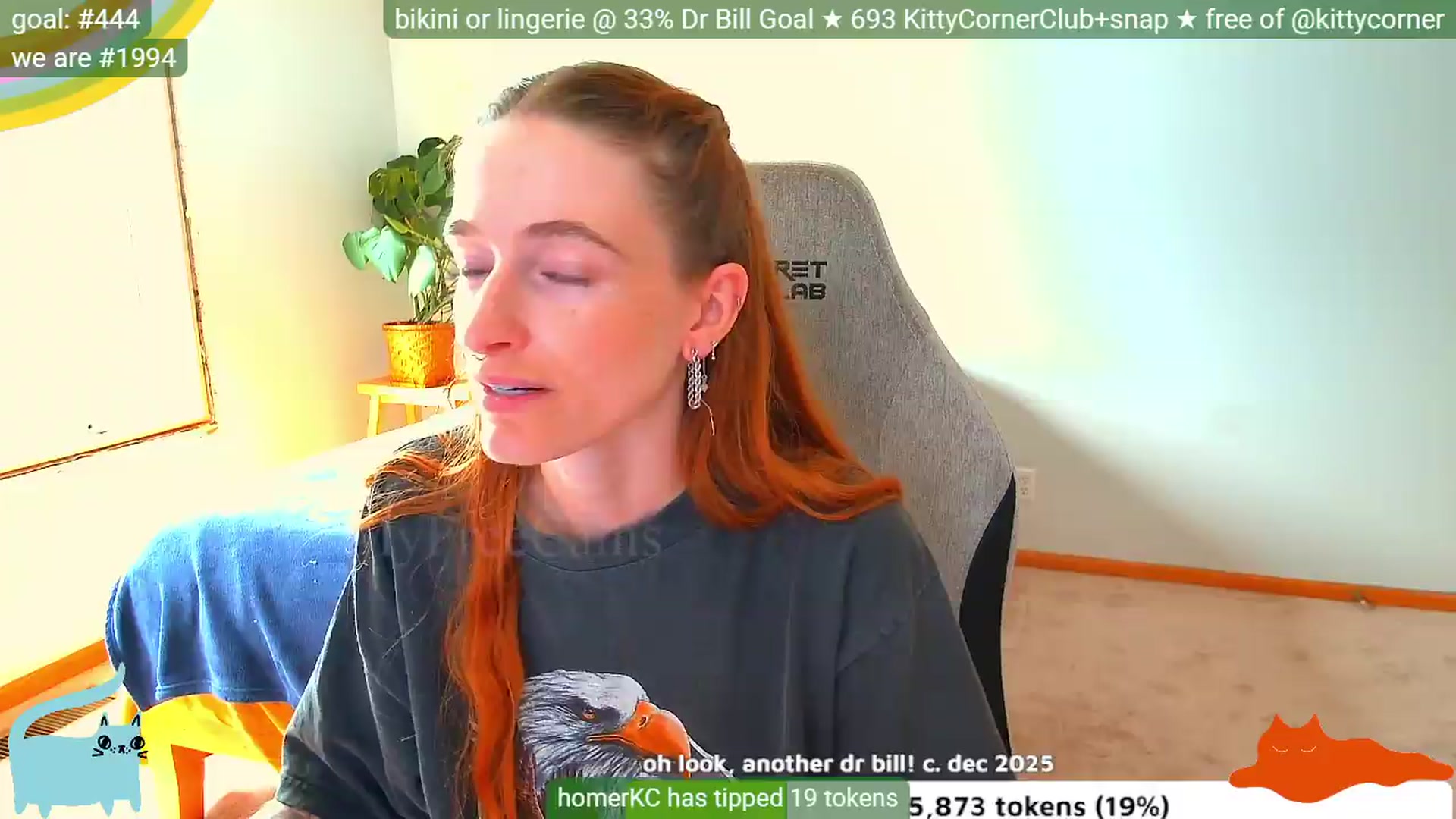 Gallery image thumbnail from KittyCorner's myfreecams stream on, 08/09/2026, 19:05 image 2 of 20