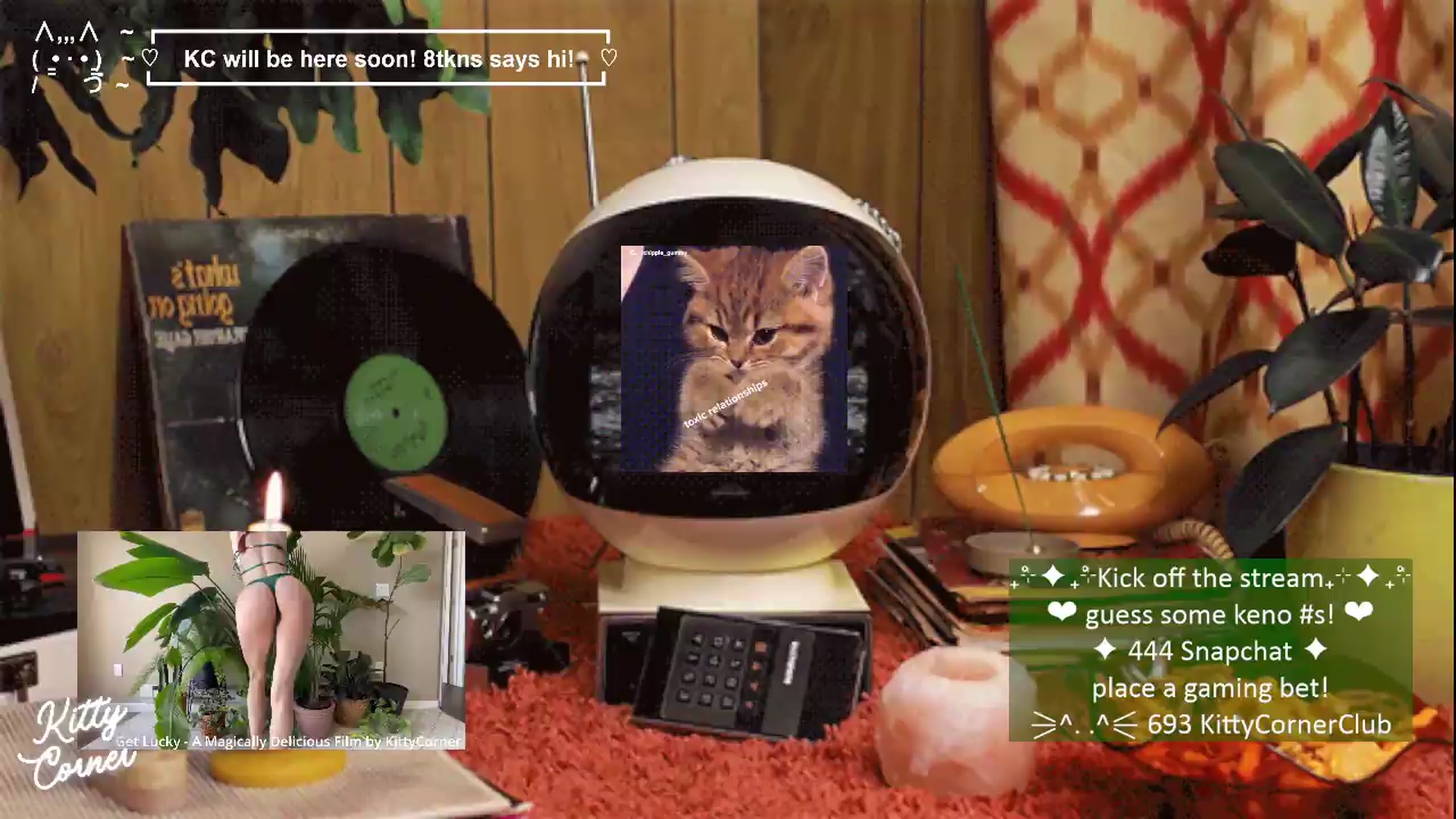 Gallery image thumbnail from KittyCorner's myfreecams stream on, 08/09/2026, 19:05 image 12 of 20