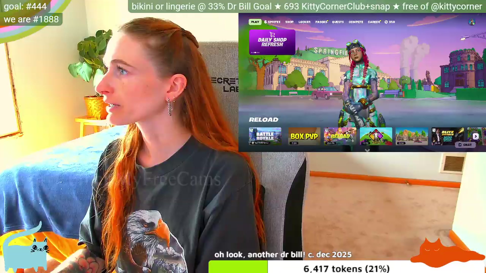 Gallery image thumbnail from KittyCorner's myfreecams stream on, 08/09/2026, 19:05 image 4 of 20