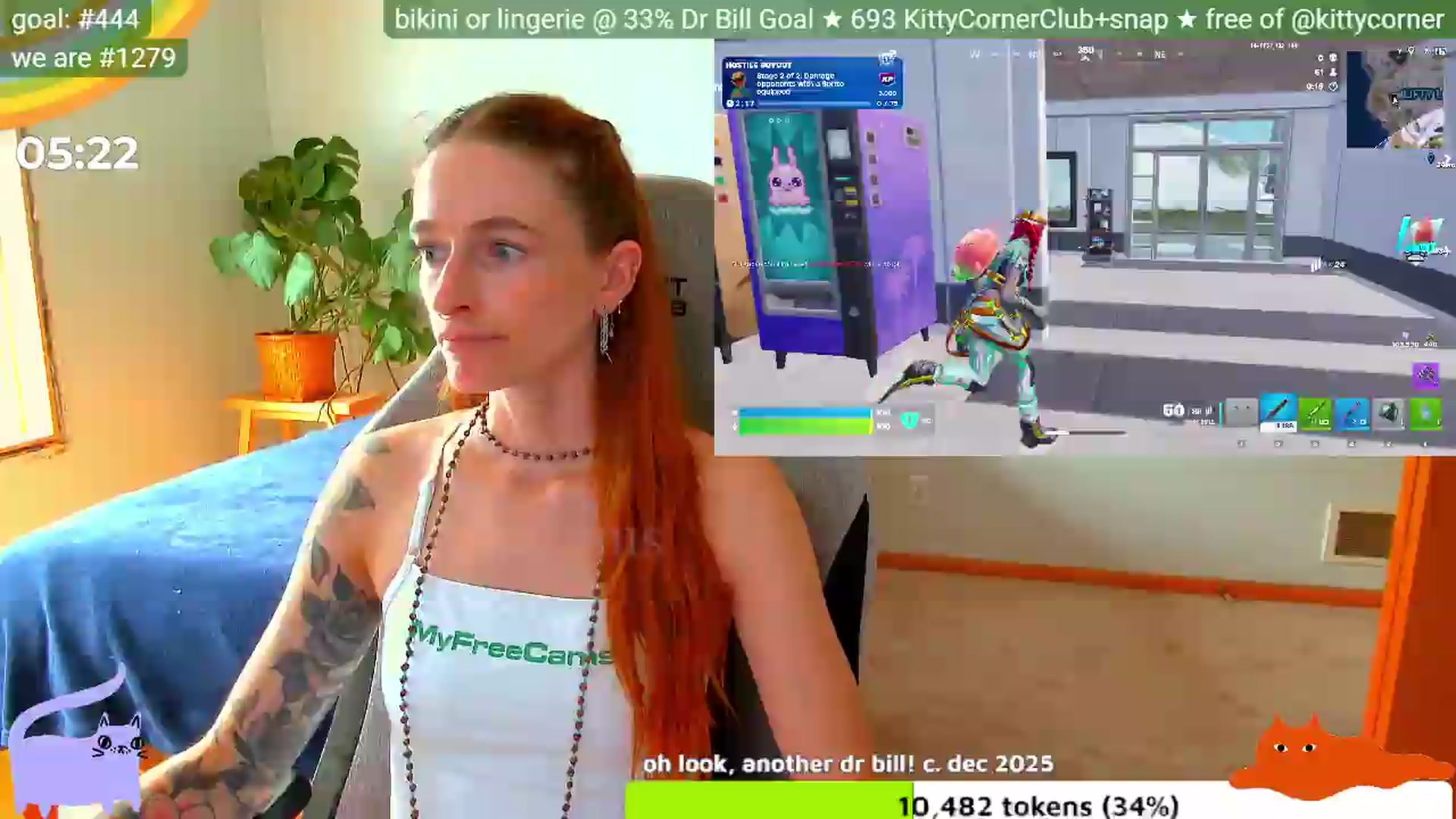 Gallery image thumbnail from KittyCorner's myfreecams stream on, 08/09/2026, 19:05 image 18 of 20