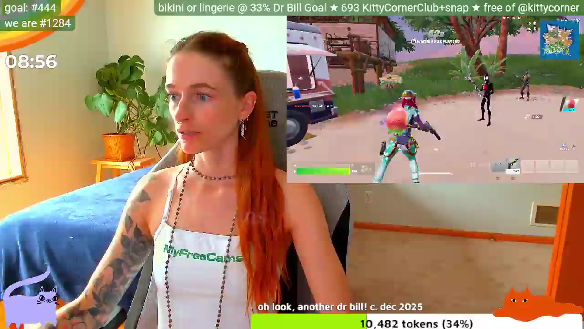 Gallery image thumbnail from KittyCorner's myfreecams stream on, 08/09/2026, 19:05 image 17 of 20