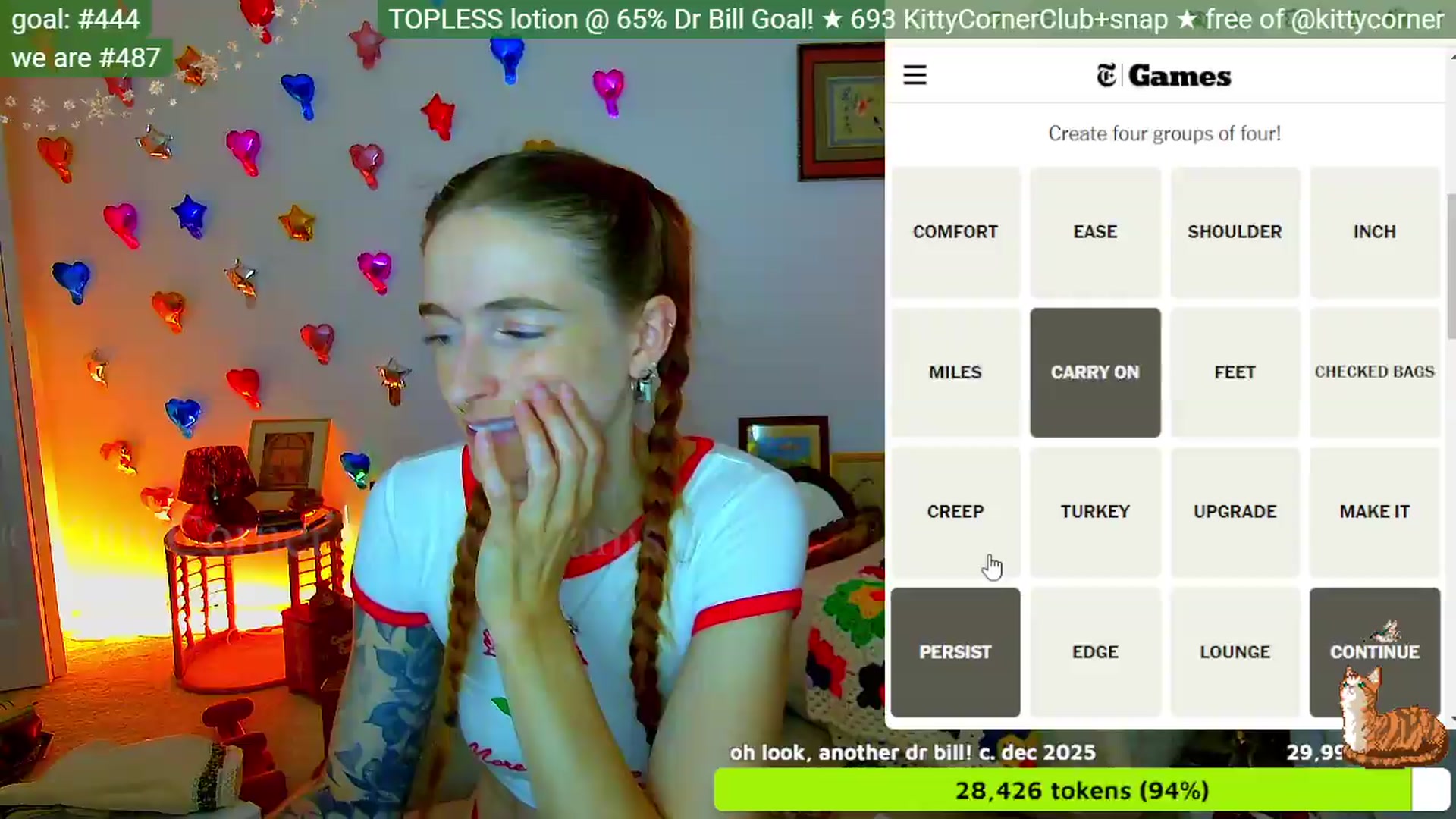 Gallery image thumbnail from KittyCorner's myfreecams stream on, 08/14/2026, 04:11 image 6 of 20