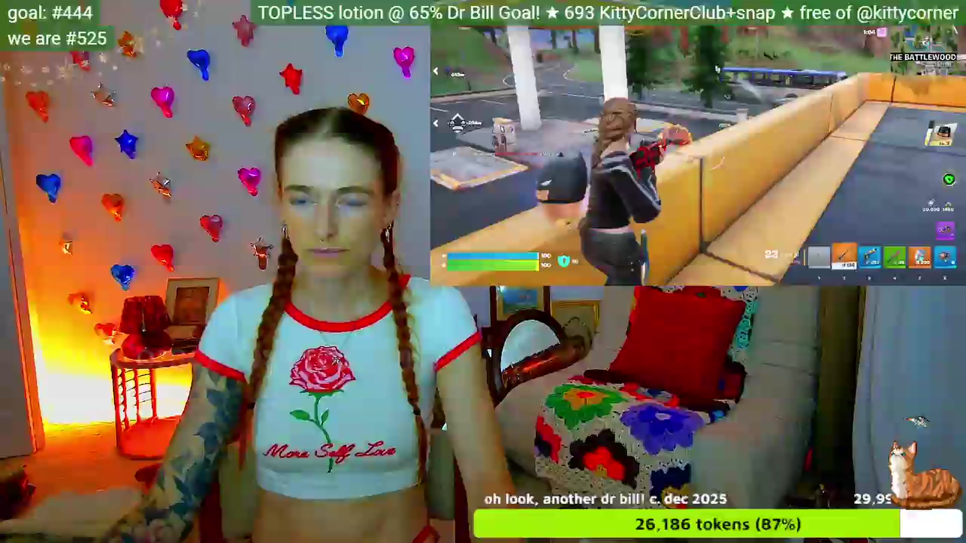 Gallery image thumbnail from KittyCorner's myfreecams stream on, 08/14/2026, 04:11 image 5 of 20