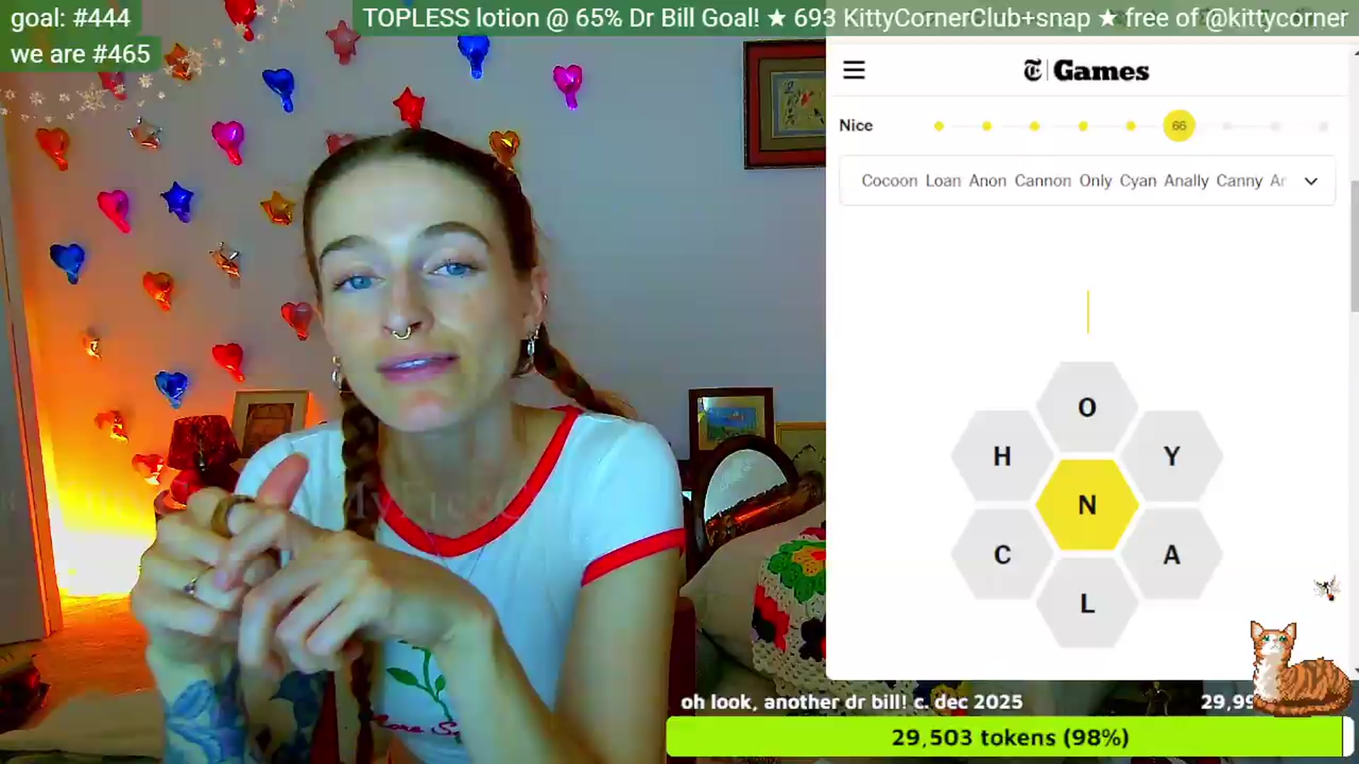 Gallery image thumbnail from KittyCorner's myfreecams stream on, 08/14/2026, 04:11 image 8 of 20