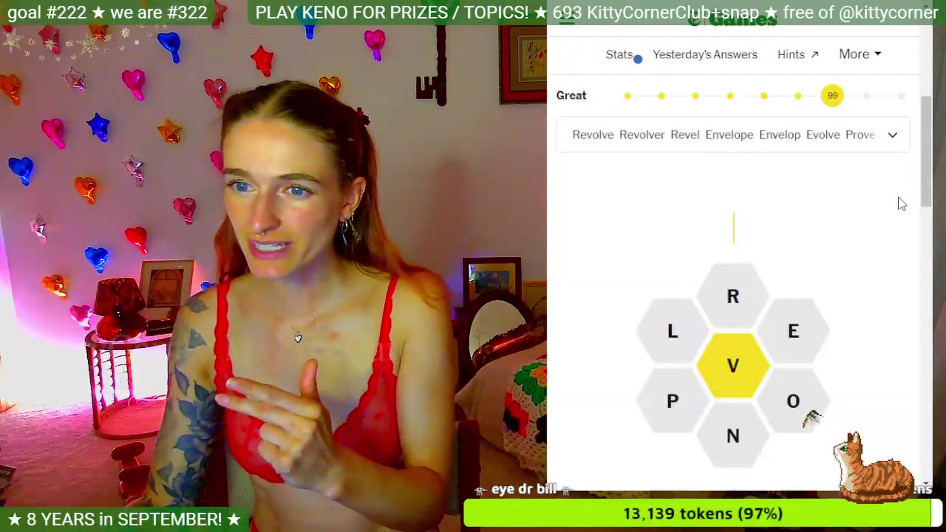 Gallery image thumbnail from KittyCorner's myfreecams stream on, 08/20/2026, 04:53 image 6 of 20