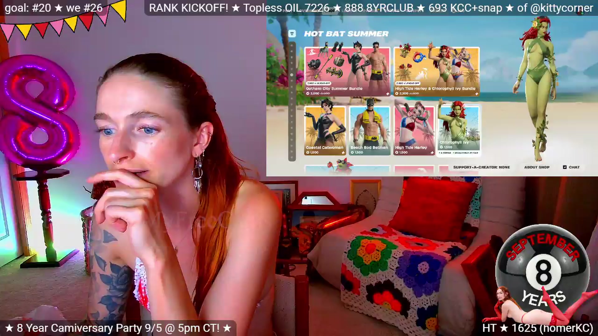 Gallery image thumbnail from KittyCorner's myfreecams stream on, 09/03/2026, 02:41 image 19 of 20