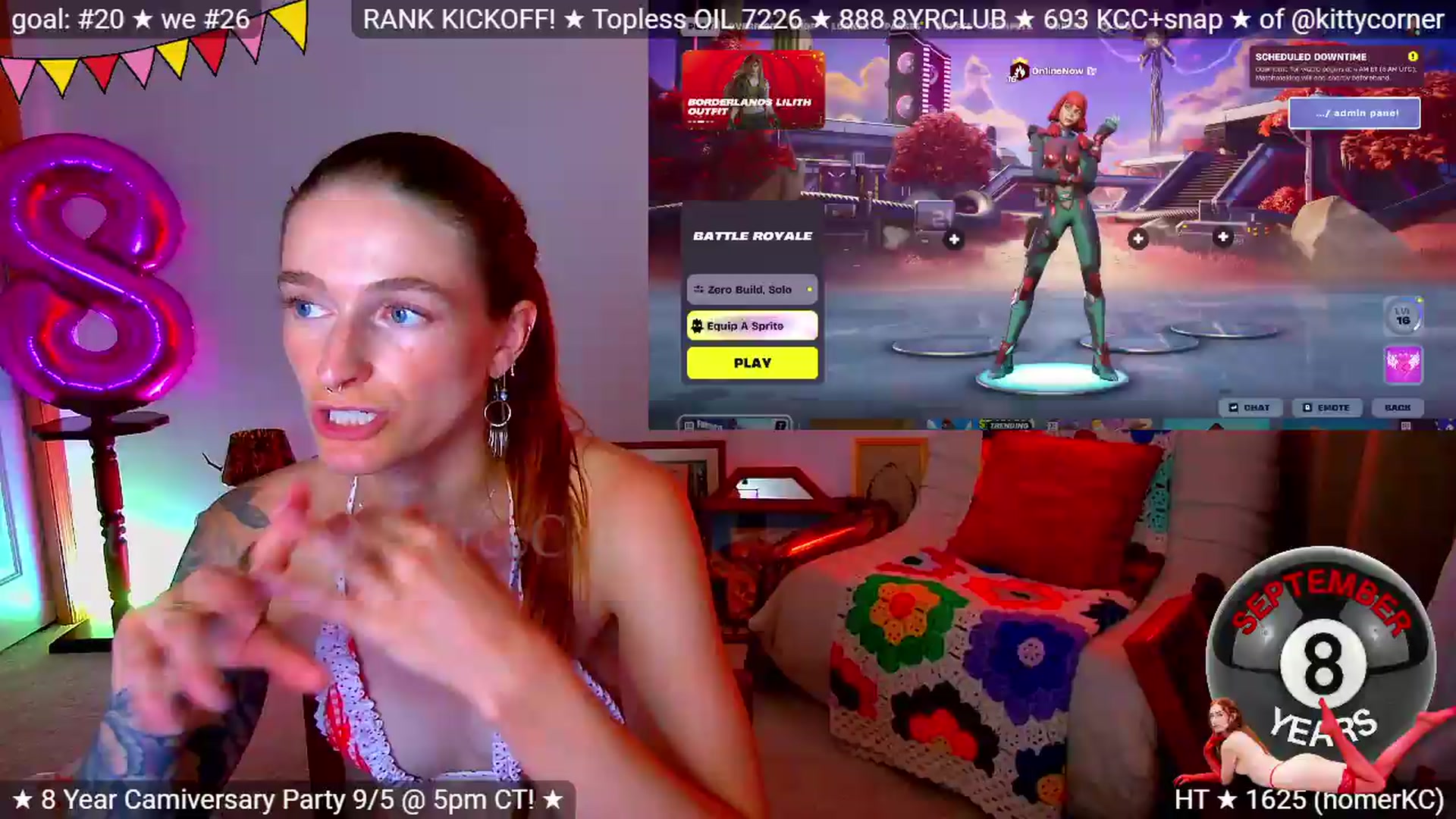 Gallery image thumbnail from KittyCorner's myfreecams stream on, 09/03/2026, 04:10 image 1 of 20