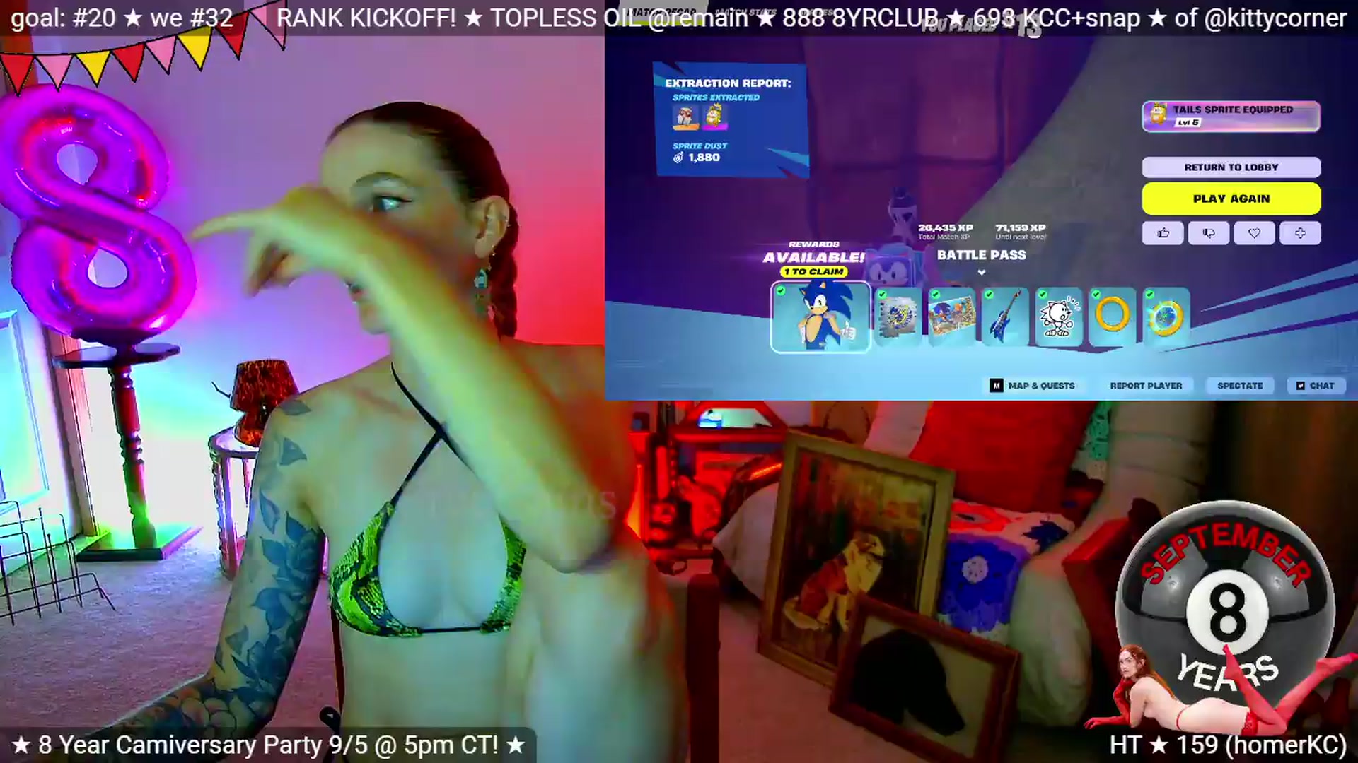 Gallery image thumbnail from KittyCorner's myfreecams stream on, 09/04/2026, 03:22 image 14 of 20