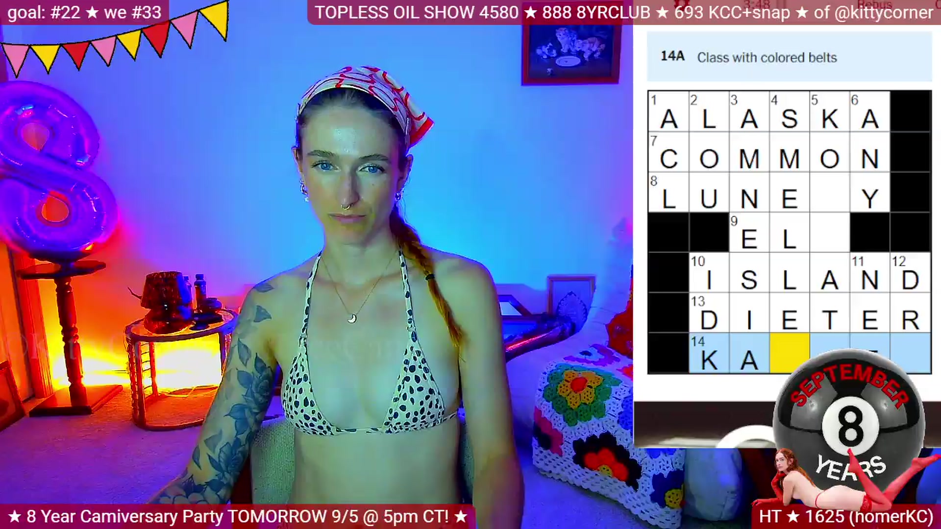 Gallery image thumbnail from KittyCorner's myfreecams stream on, 09/05/2026, 03:30 image 16 of 20