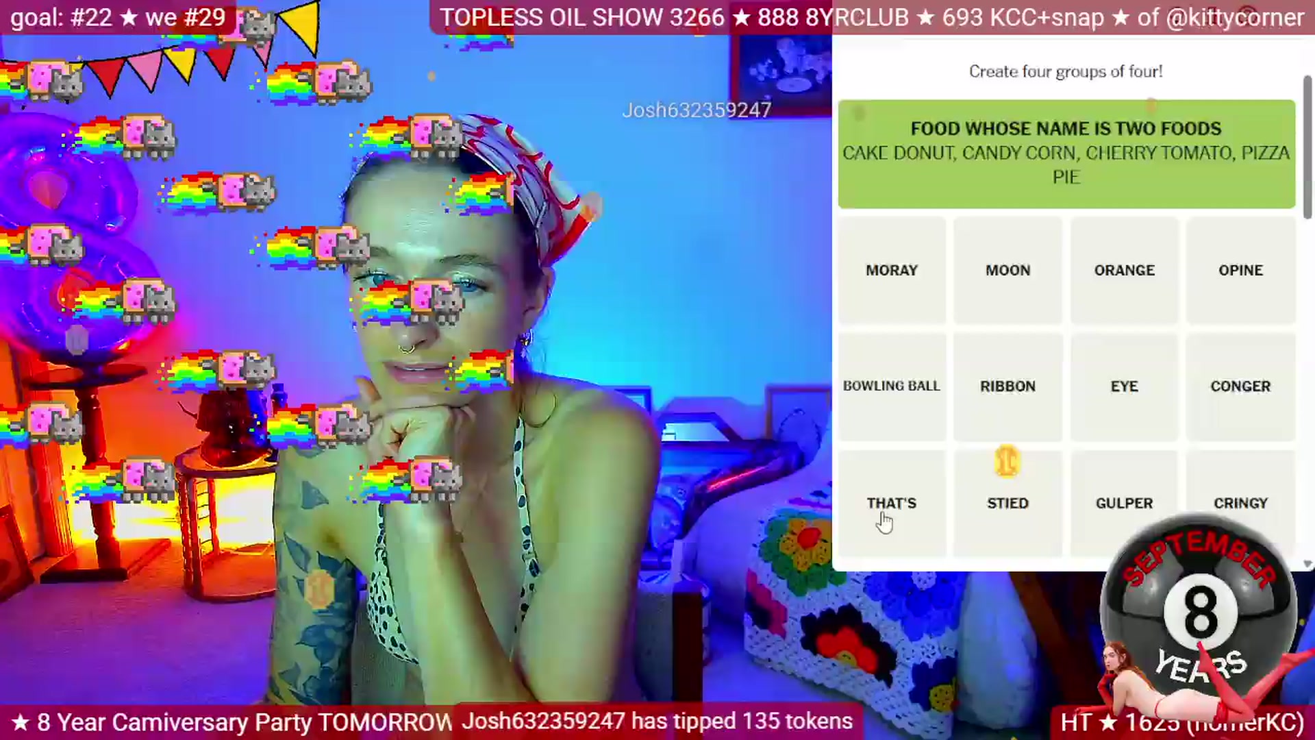 Gallery image thumbnail from KittyCorner's myfreecams stream on, 09/05/2026, 03:30 image 17 of 20