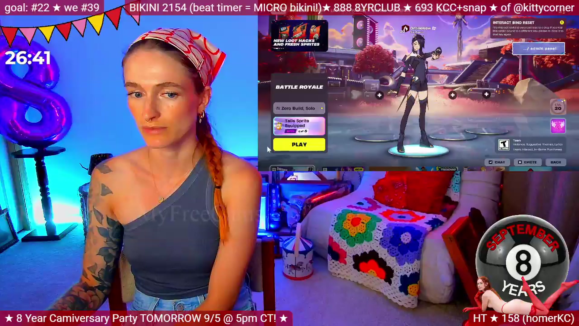 Gallery image thumbnail from KittyCorner's myfreecams stream on, 09/05/2026, 03:30 image 4 of 20