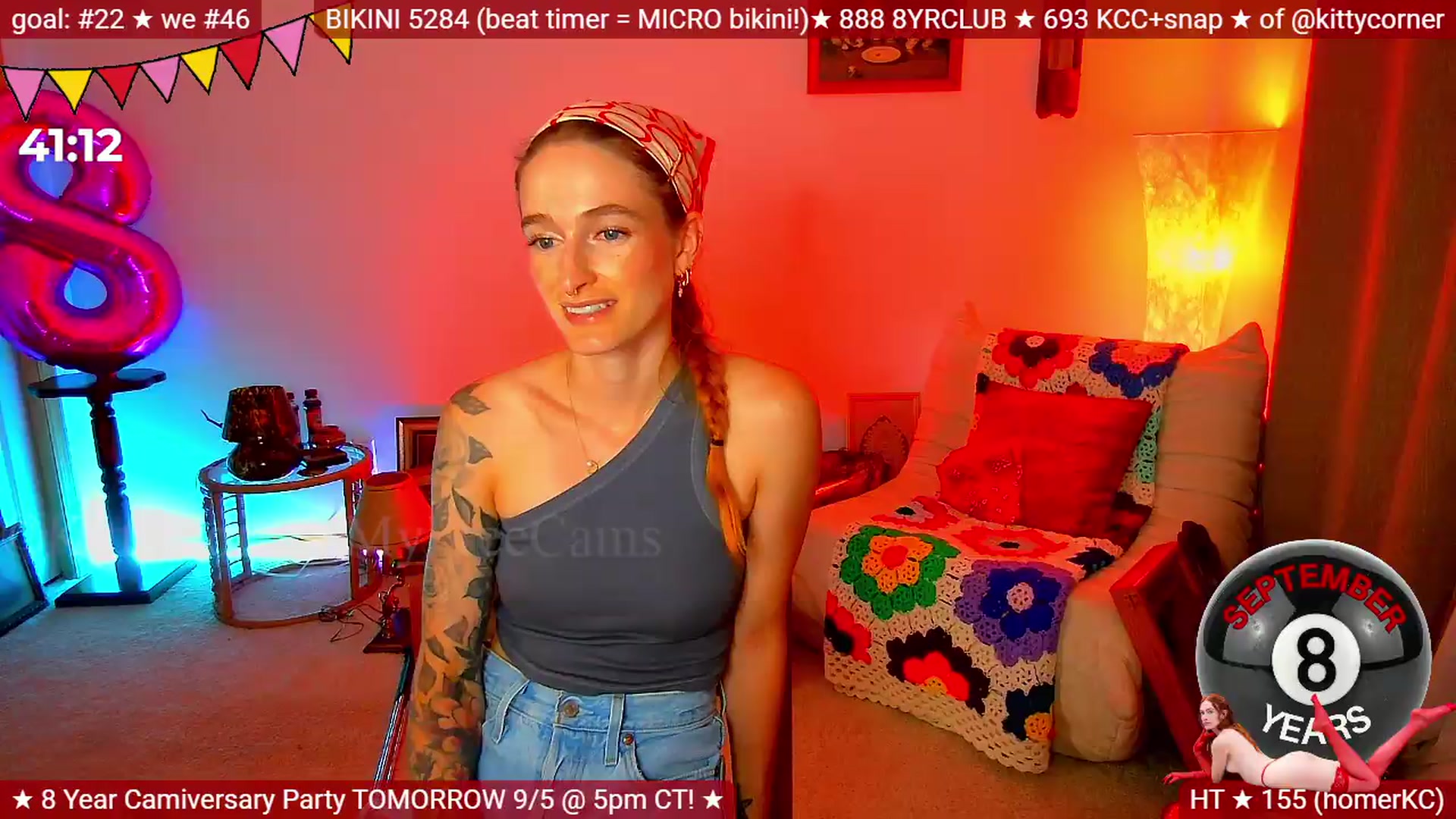 Gallery image thumbnail from KittyCorner's myfreecams stream on, 09/05/2026, 03:30 image 1 of 20