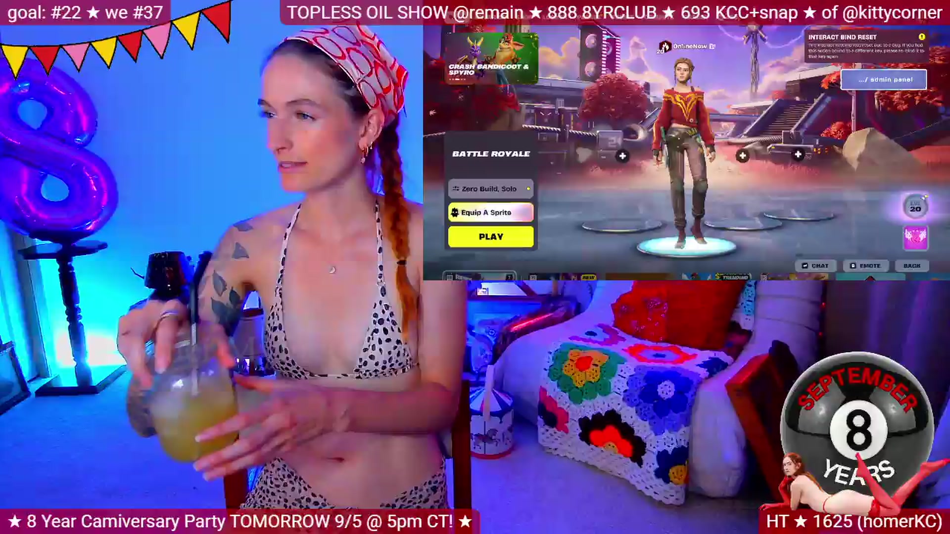 Gallery image thumbnail from KittyCorner's myfreecams stream on, 09/05/2026, 03:30 image 7 of 20