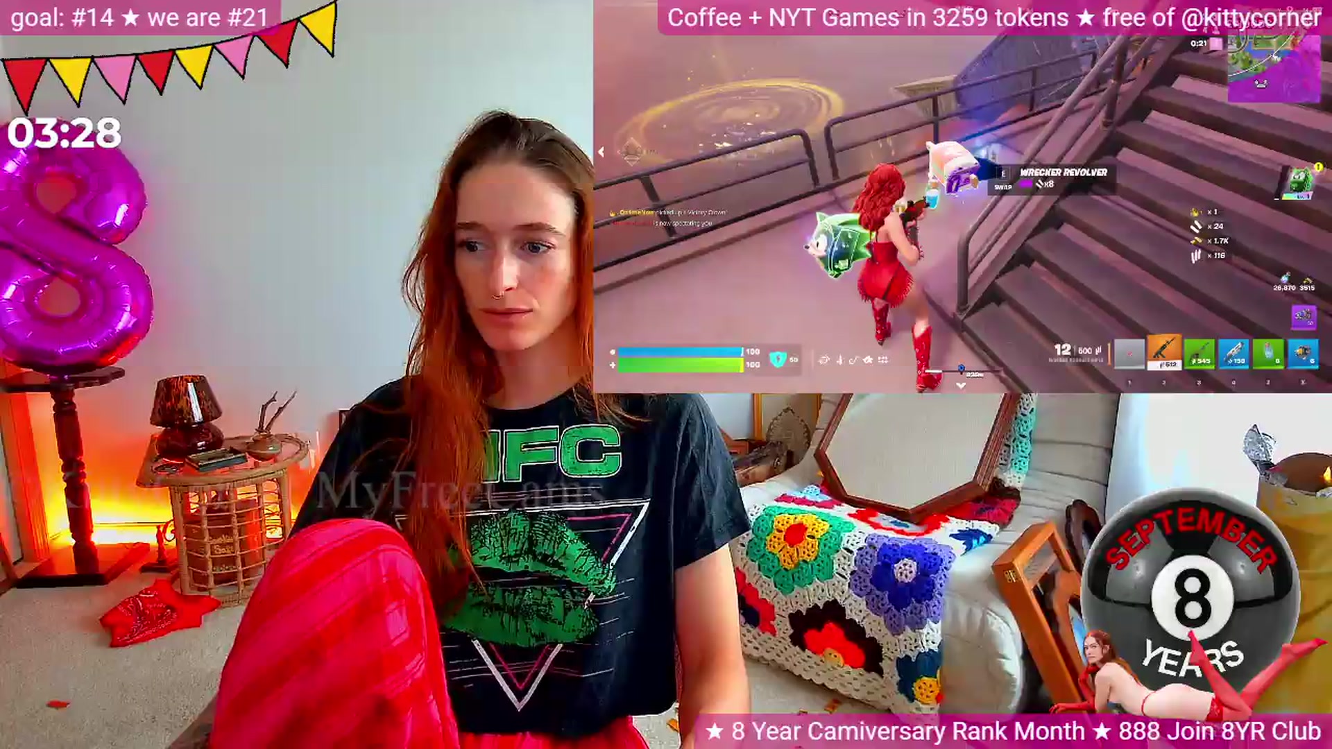 Gallery image thumbnail from KittyCorner's myfreecams stream on, 09/06/2026, 16:54 image 15 of 20