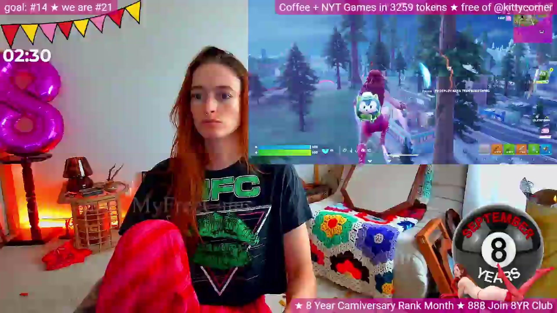 Gallery image thumbnail from KittyCorner's myfreecams stream on, 09/06/2026, 16:54 image 16 of 20