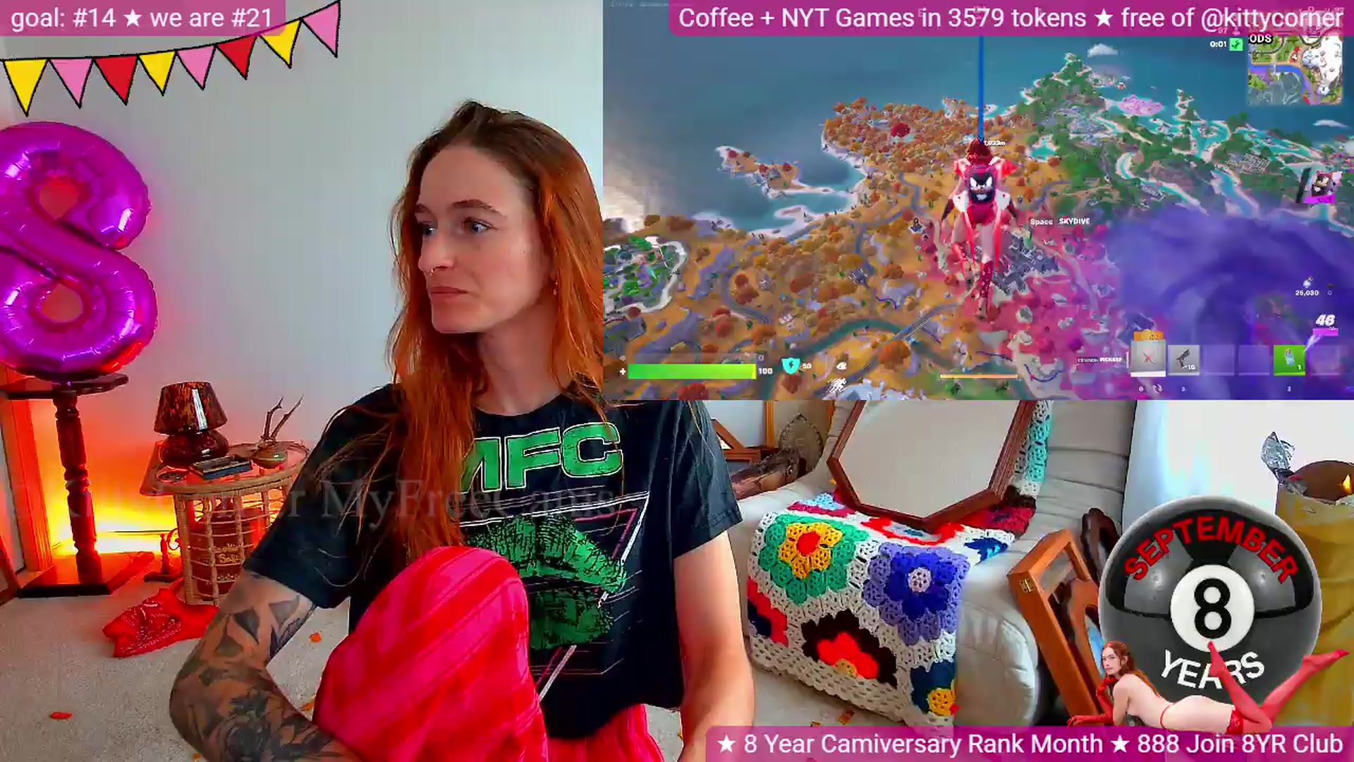 Gallery image thumbnail from KittyCorner's myfreecams stream on, 09/06/2026, 16:54 image 3 of 20