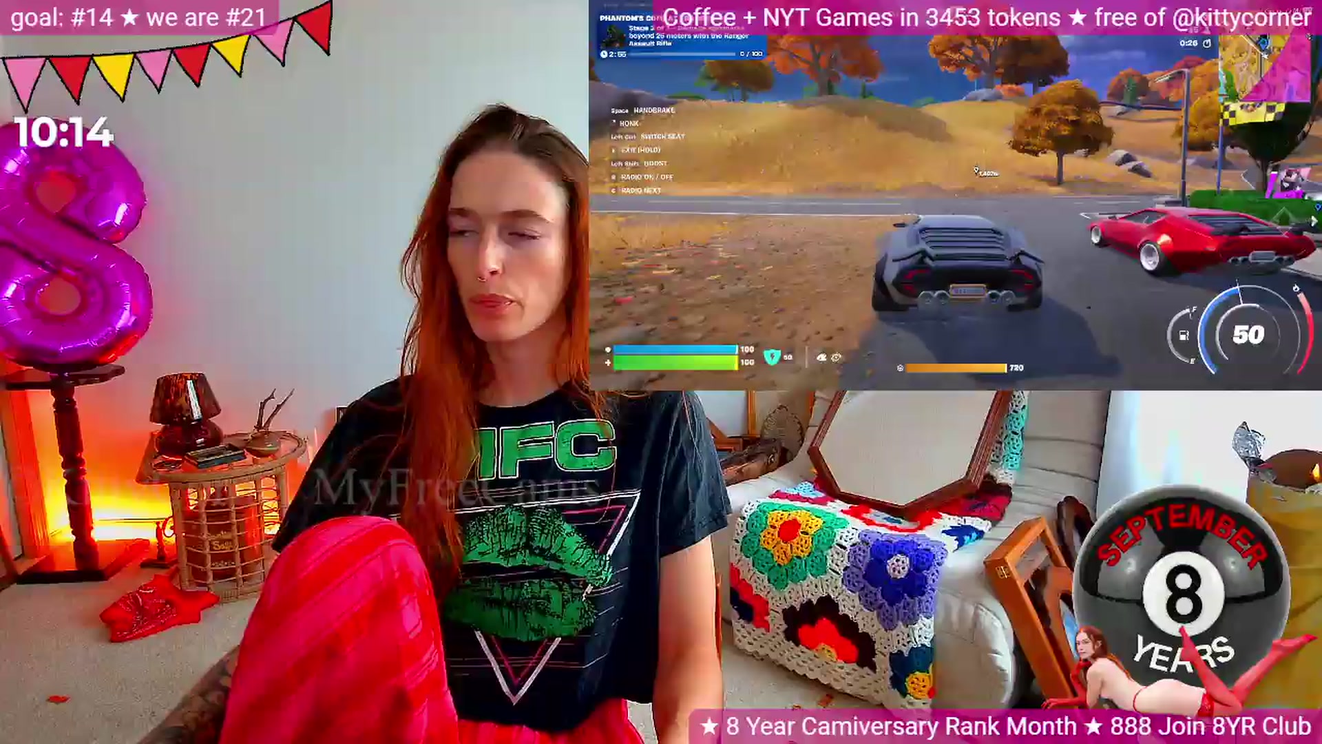Gallery image thumbnail from KittyCorner's myfreecams stream on, 09/06/2026, 16:54 image 8 of 20