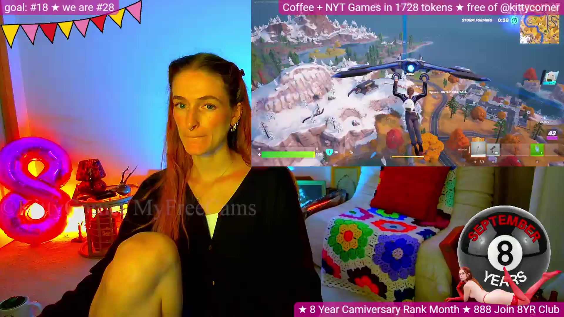 Gallery image thumbnail from KittyCorner's myfreecams stream on, 09/09/2026, 01:55 image 8 of 20