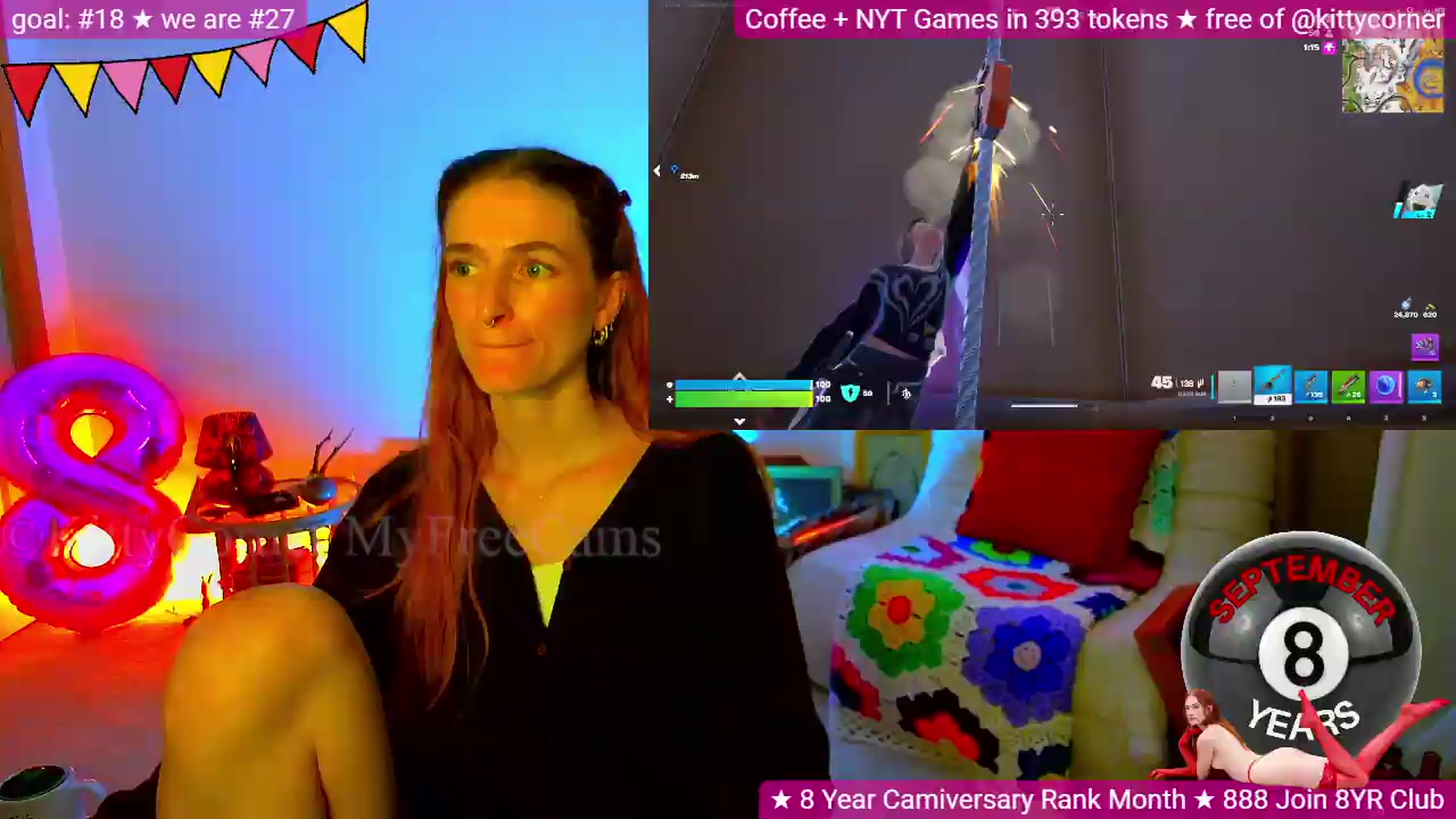 Gallery image thumbnail from KittyCorner's myfreecams stream on, 09/09/2026, 01:55 image 9 of 20