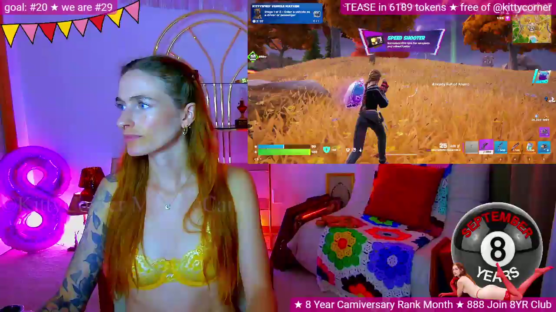 Gallery image thumbnail from KittyCorner's myfreecams stream on, 09/10/2026, 03:17 image 9 of 20