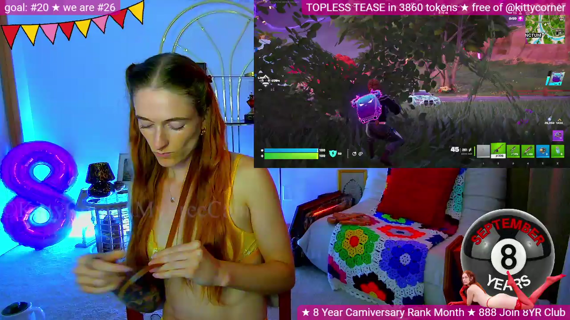 Gallery image thumbnail from KittyCorner's myfreecams stream on, 09/10/2026, 03:17 image 20 of 20