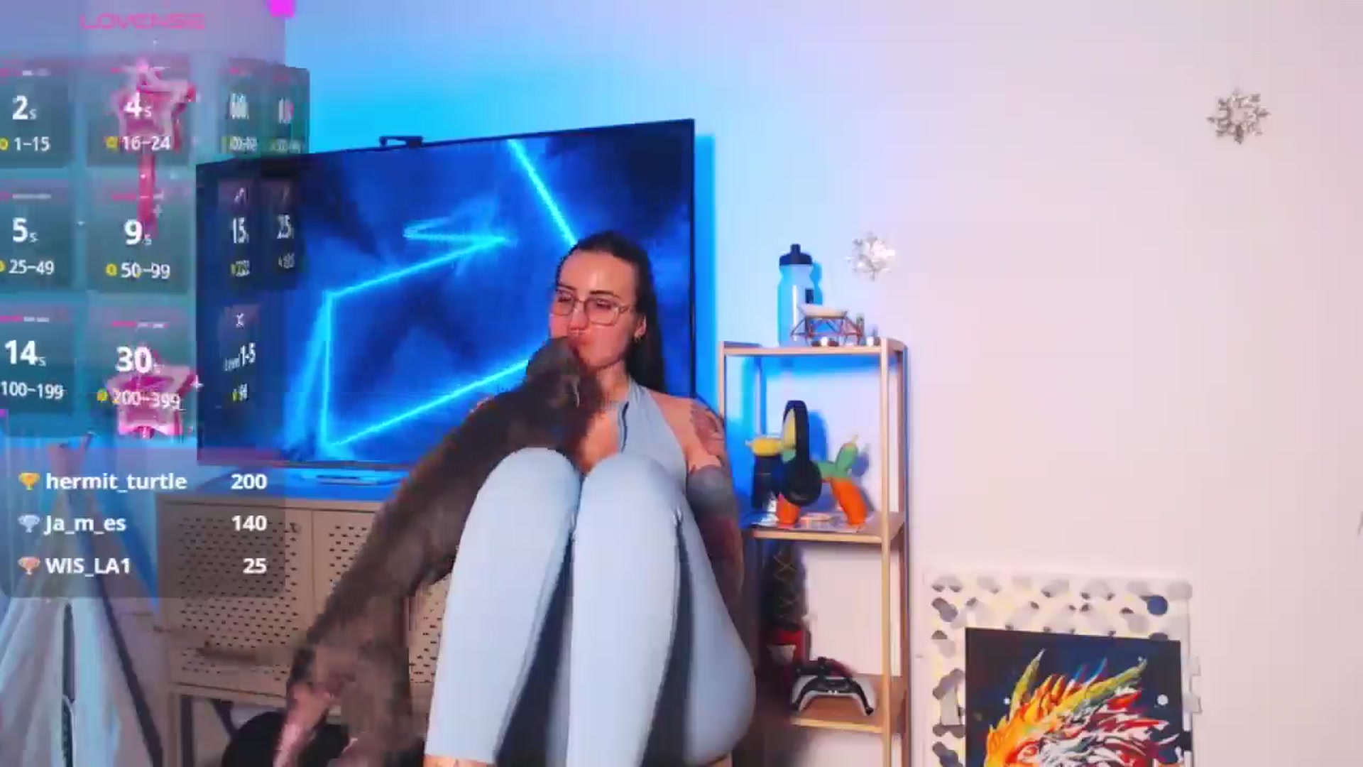 Gallery image thumbnail from KittySasha's myfreecams stream on, 04/03/2025, 17:02 image 15 of 20